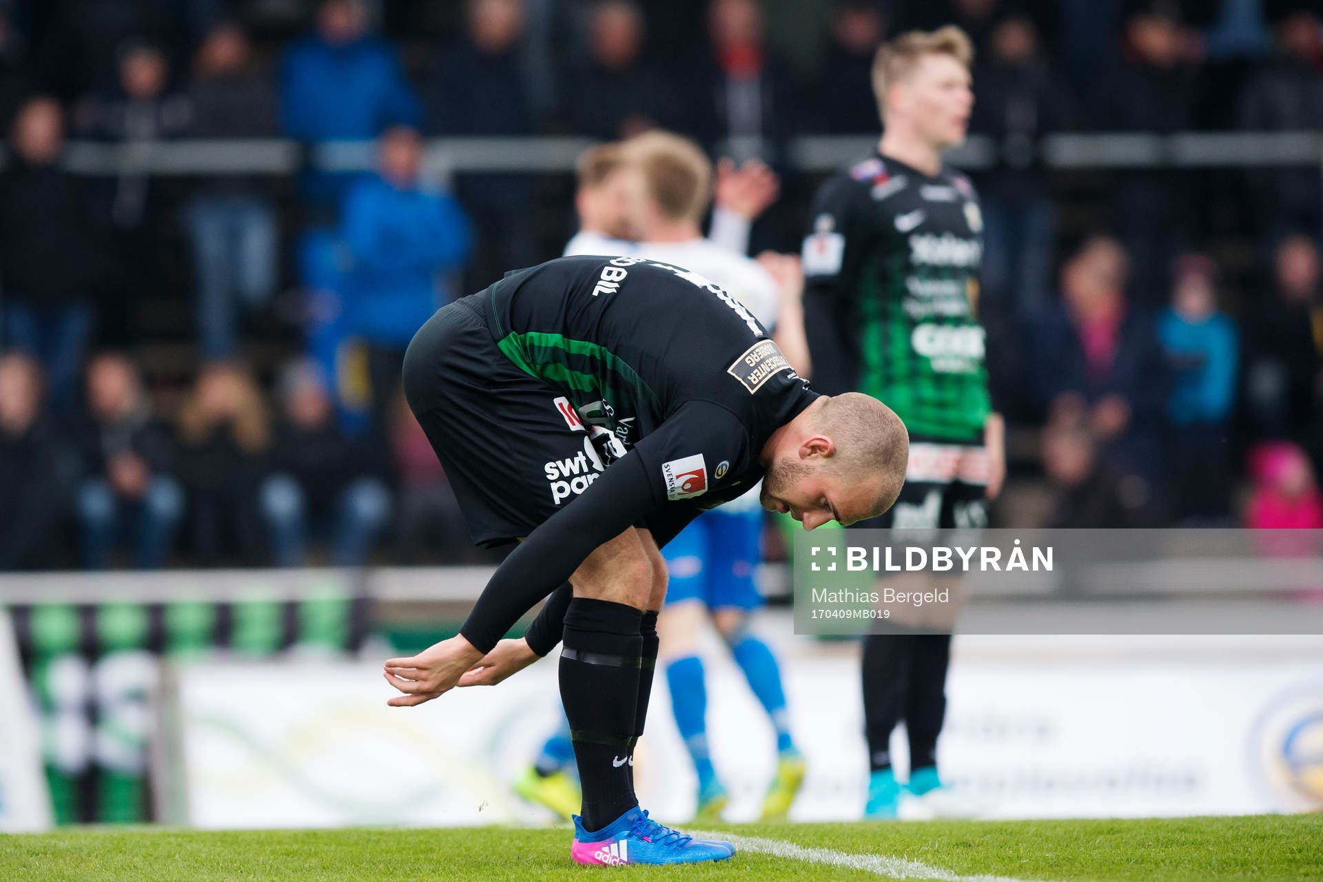 Varbergs Sebastian Starke Hedlund deppar