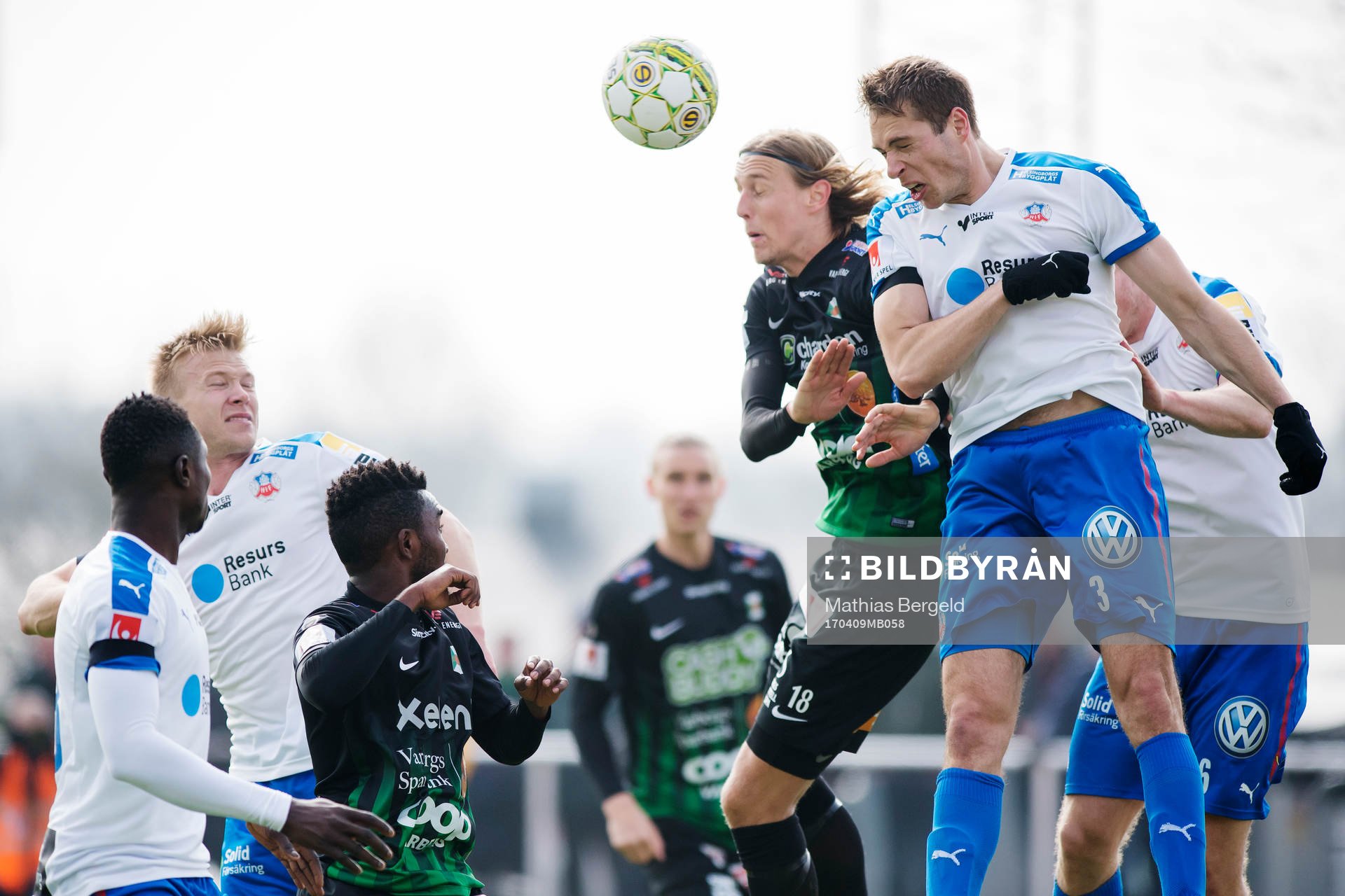 Varbergs Joakim Lindner i nickduell med Helsingborgs