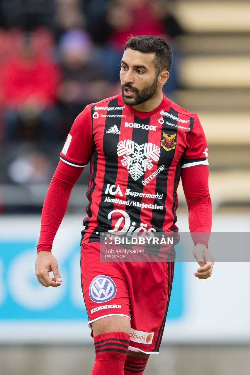 Östersunds Saman Ghoddos deppar