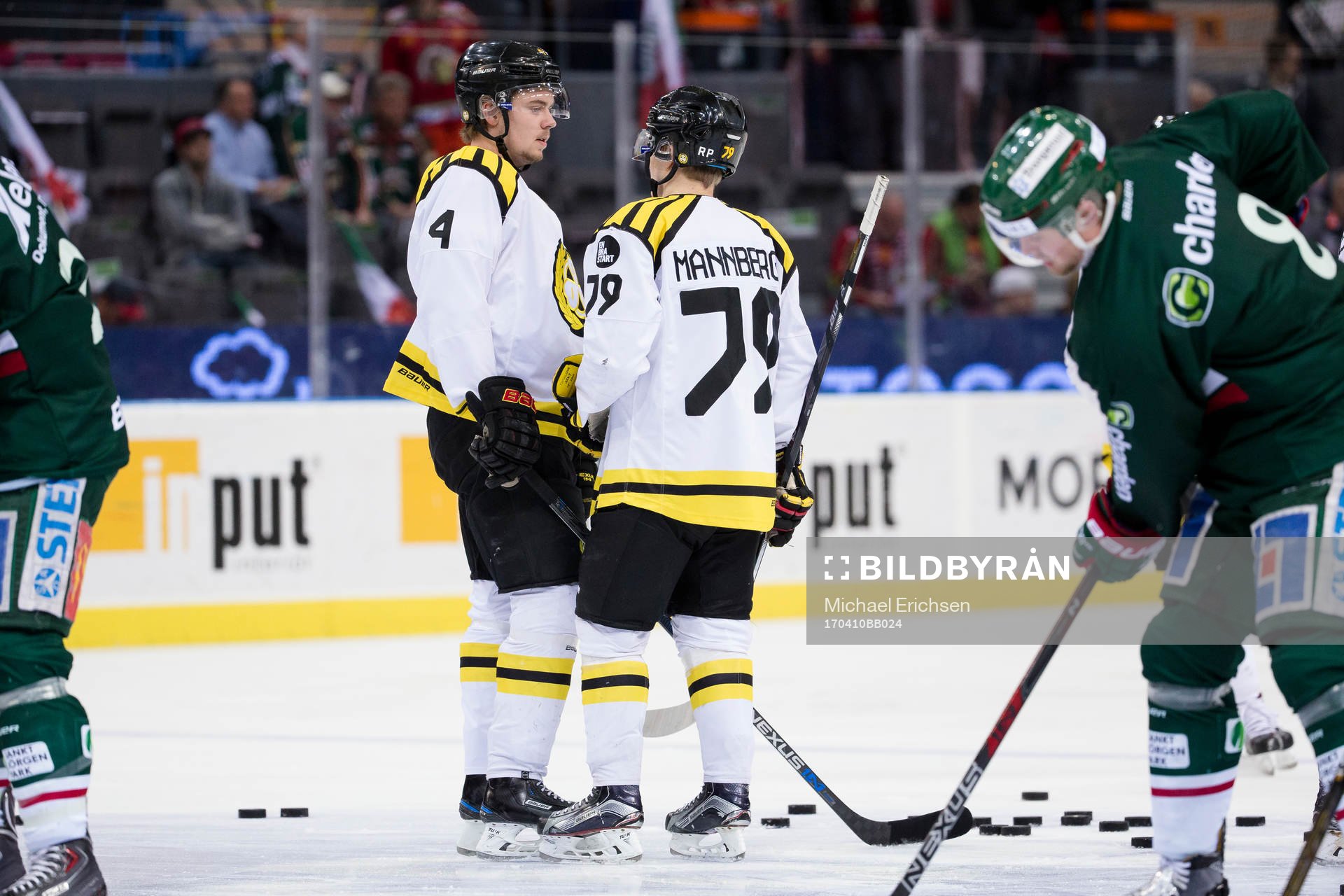 Brynäs Marcus Ersson och Erik Broman