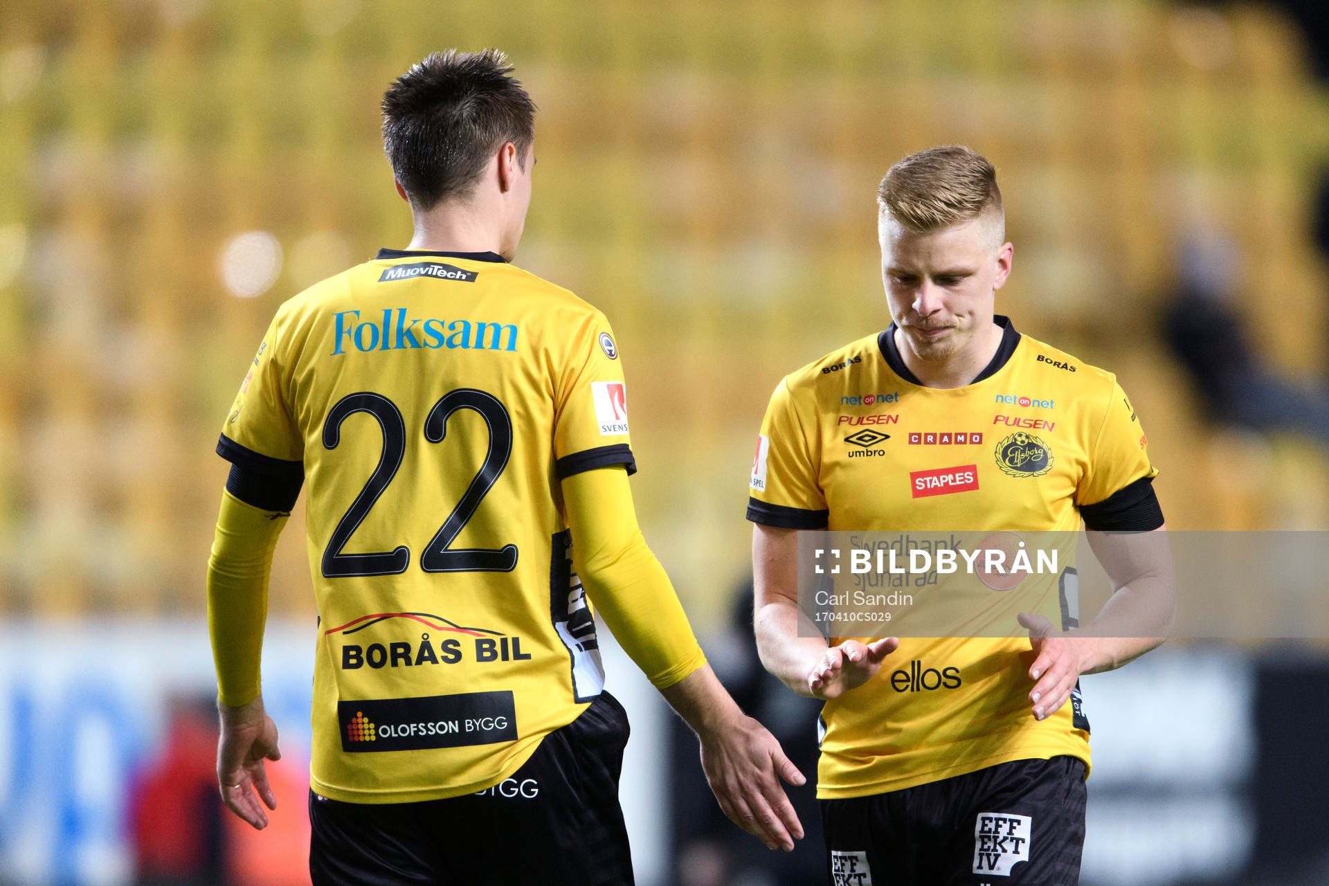 Elfsborgs Per Frick tackar publiken