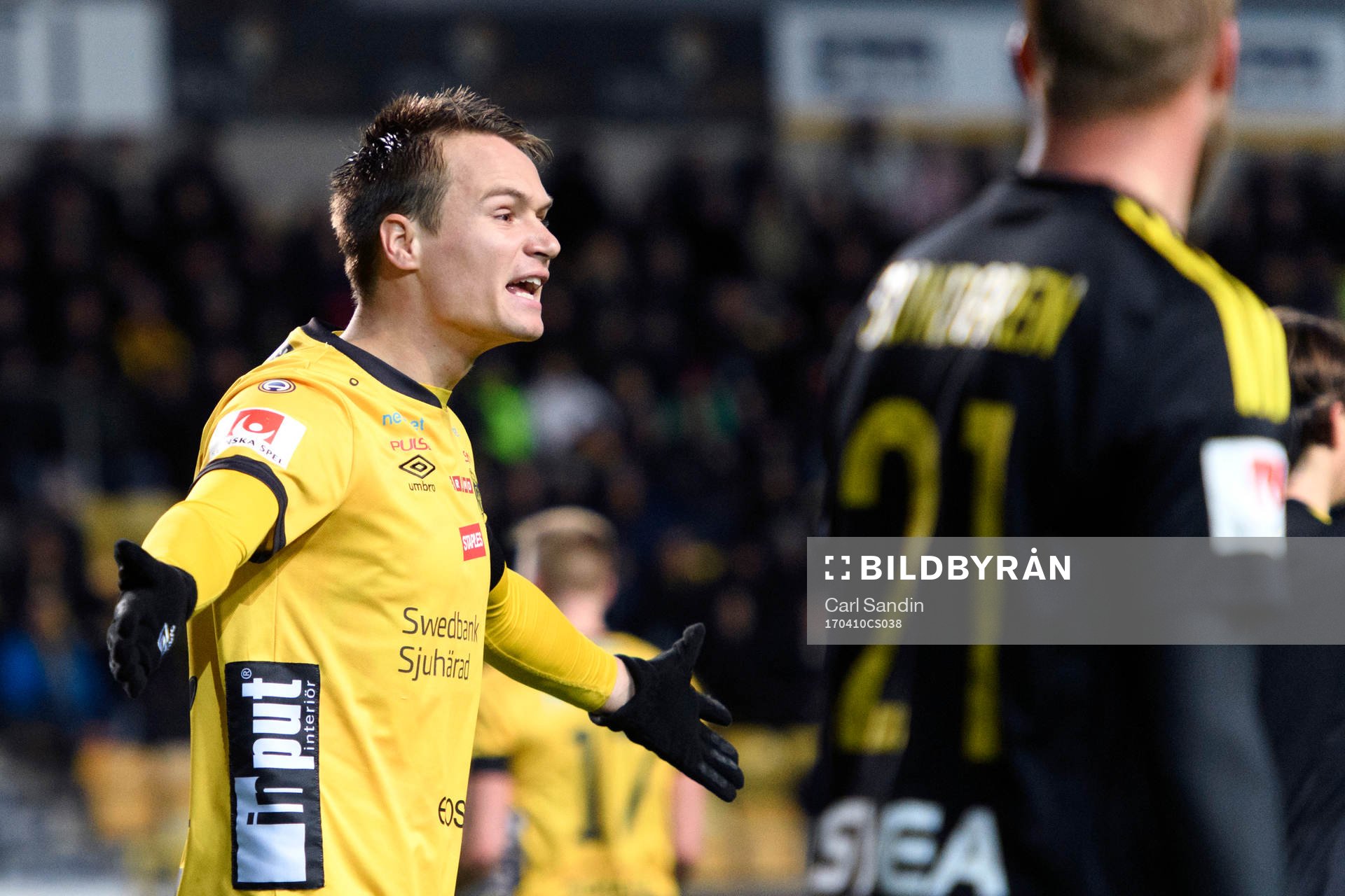 Elfsborgs Viktor Prodell reagerar