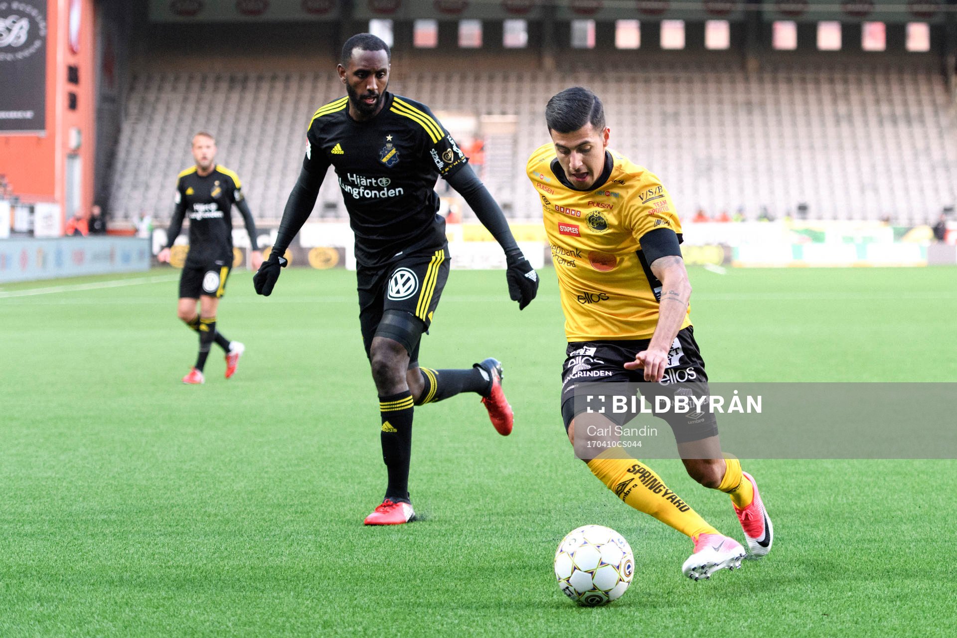 s Henok Goitom och Elfsborgs Rami Kaib