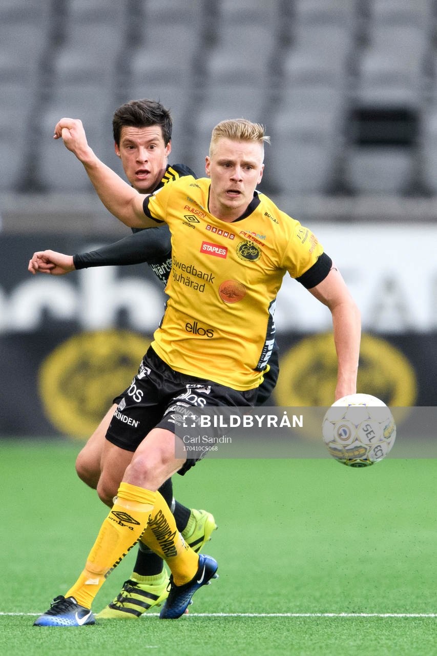 s Sauli Väisänen och Elfsborgs Per Frick