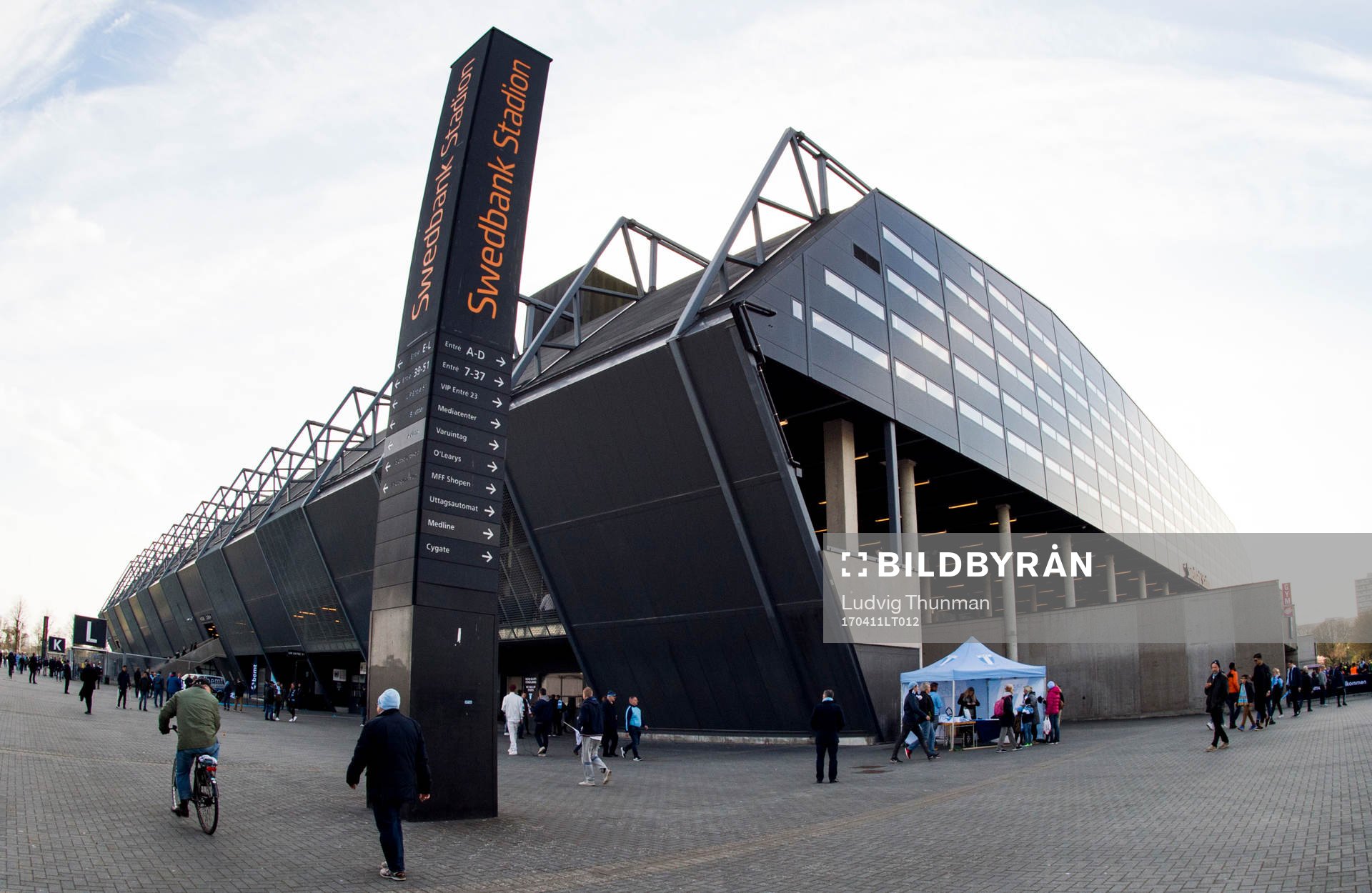 Exteriör över Swedbank Stadion