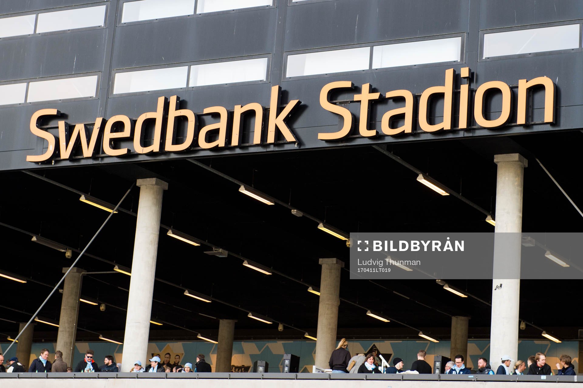Exteriör över Swedbank Stadion
