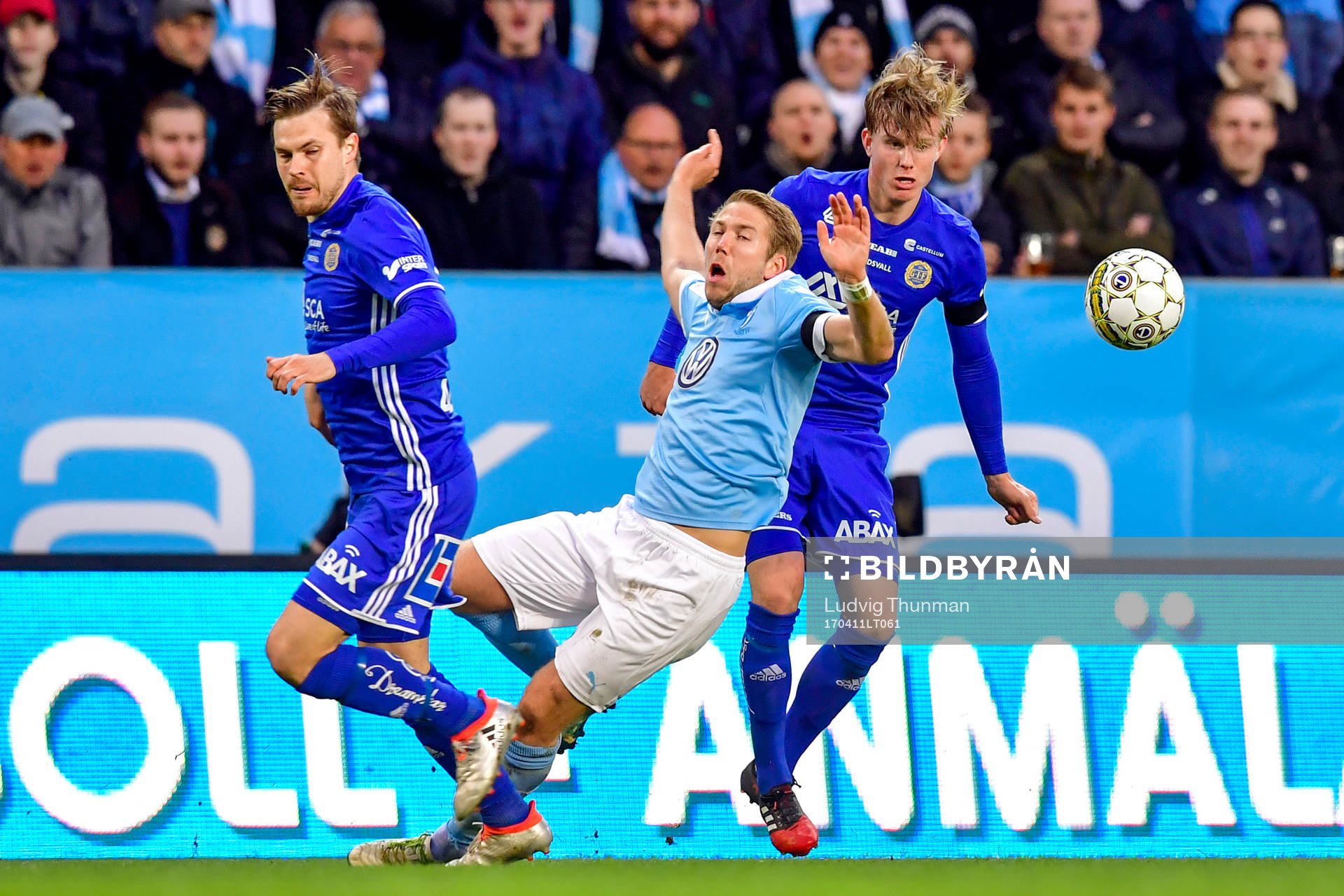 Malmö FFs Anton Tinnerholm och Sundsvalls Sebastian