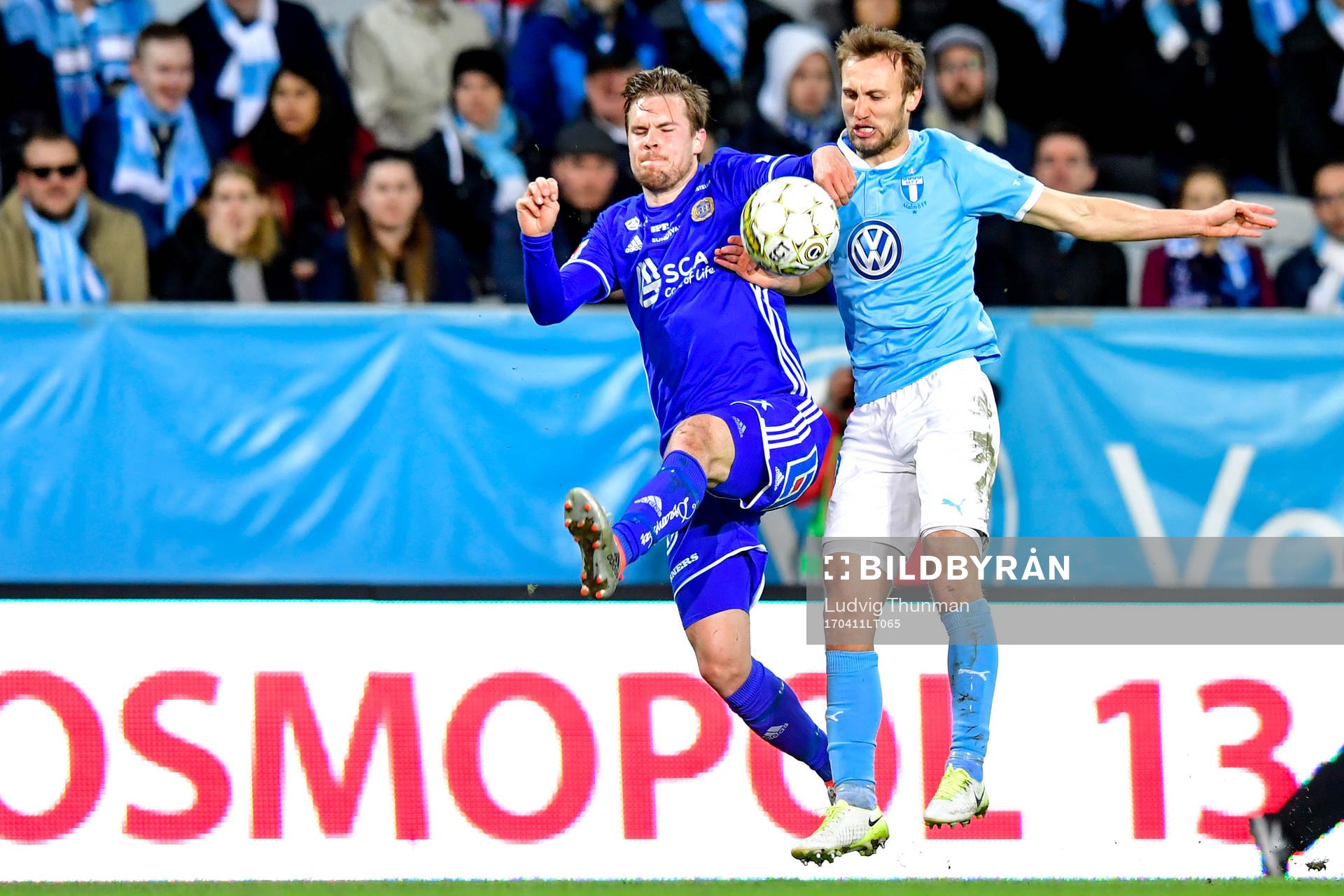 Sundsvalls Sebastian Rajalakso och Malmö FFs Magnus Wolff