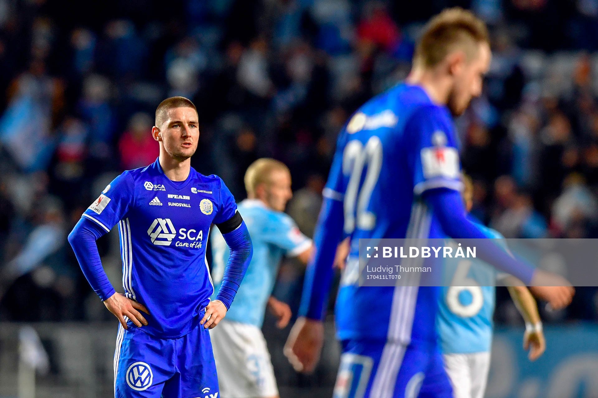 Sundsvalls Kristinn Freyr Sigurdsson deppar
