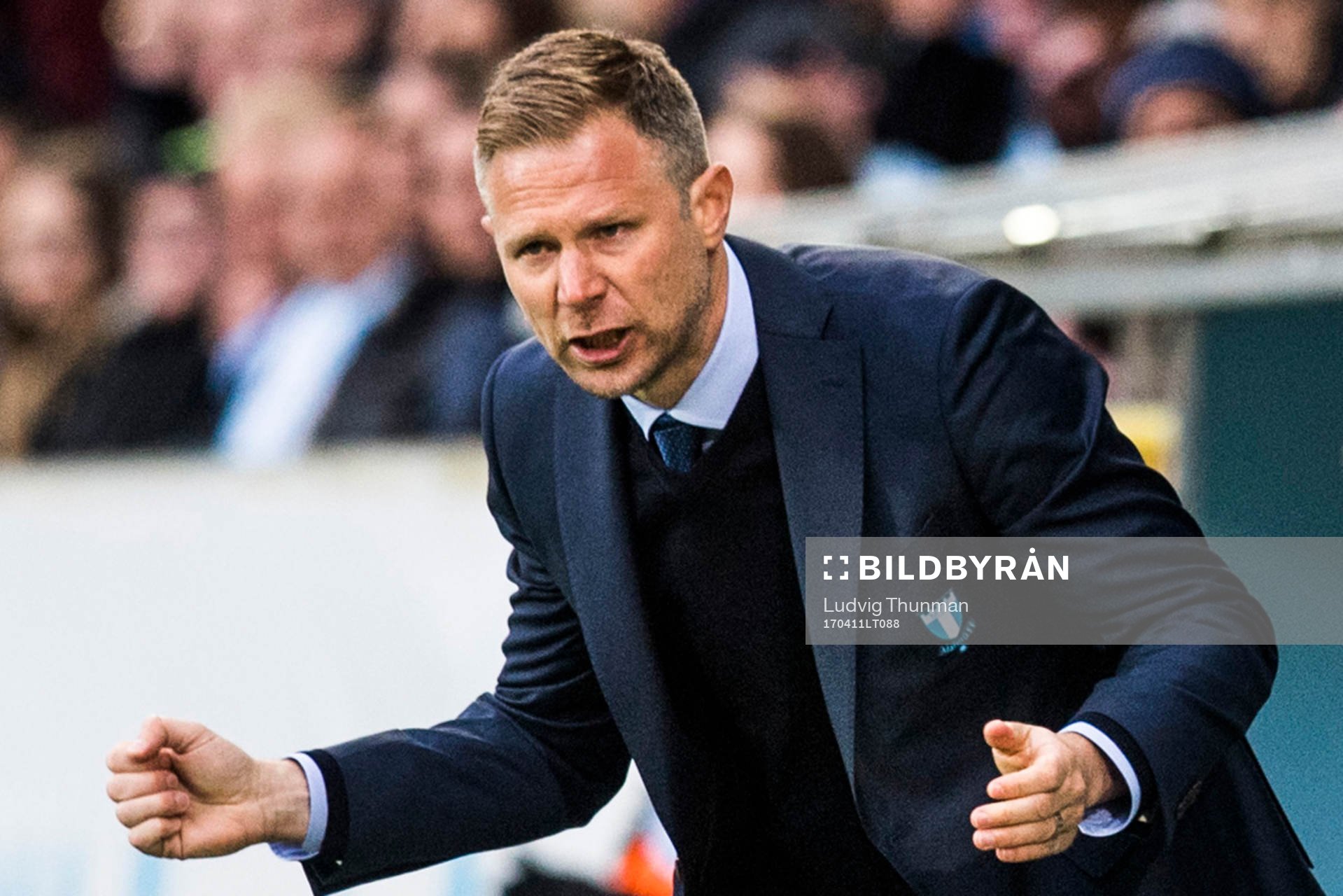 Malmö FFs tränare Magnus Pehrsson