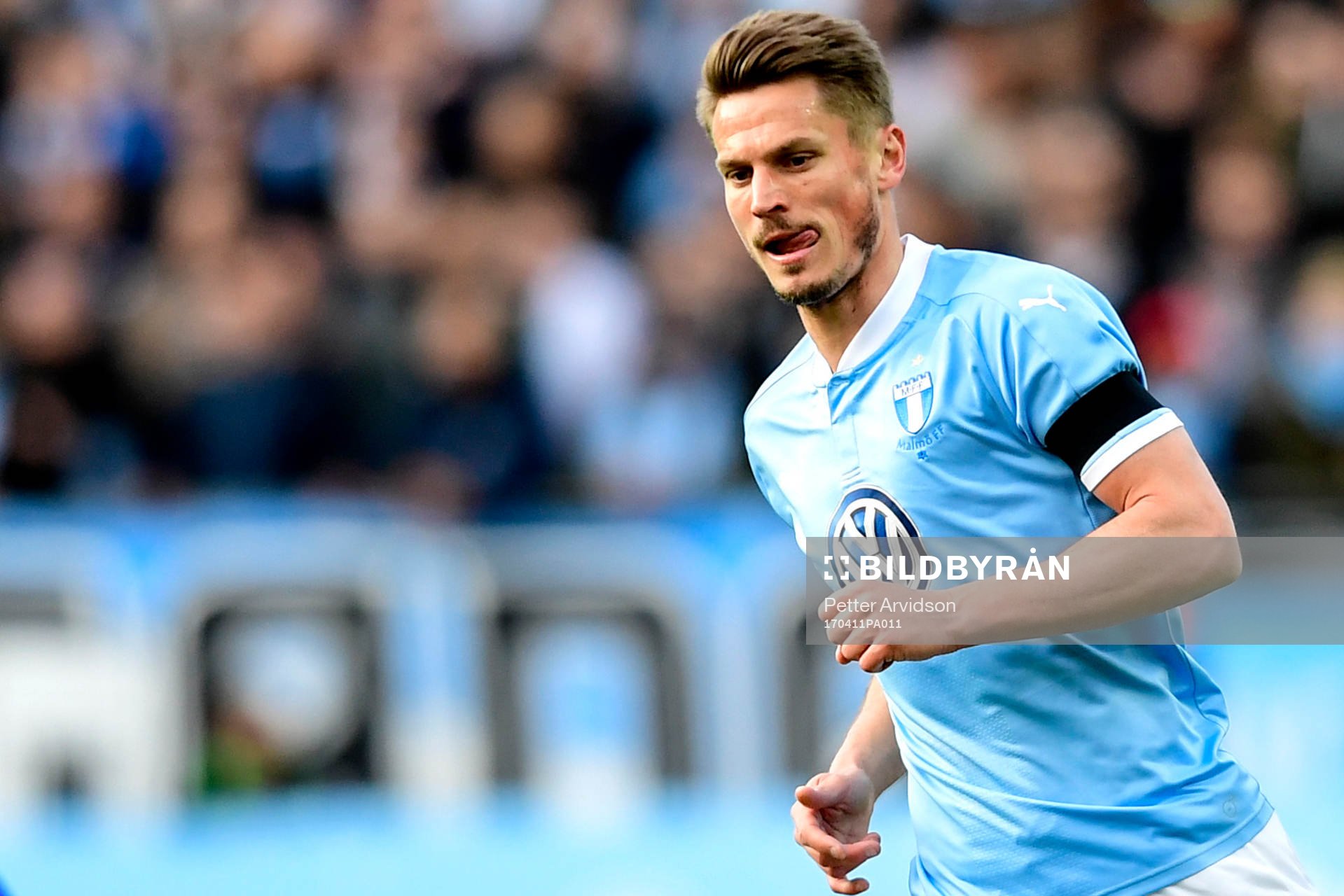 Malmö FFs Markus Rosenberg med sorgebud