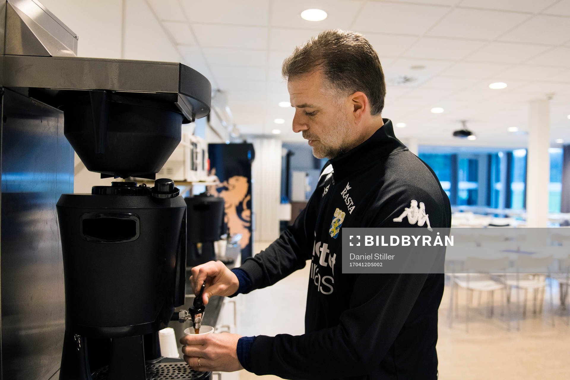 Assisterande tränare Magnus Edlund på Kamratgården