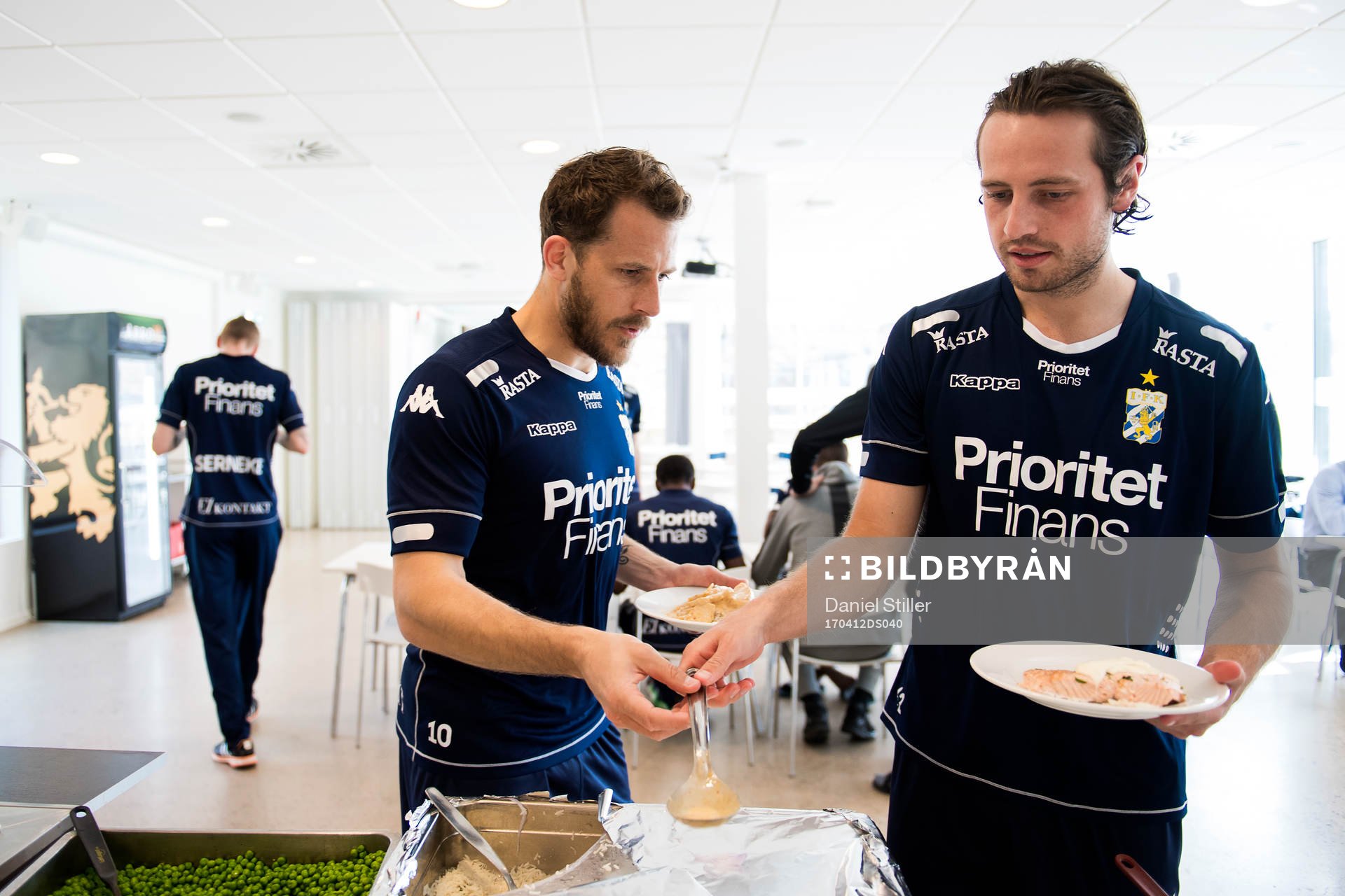 Tobias Hysen och Mikkel Diskerud på Kamratgården