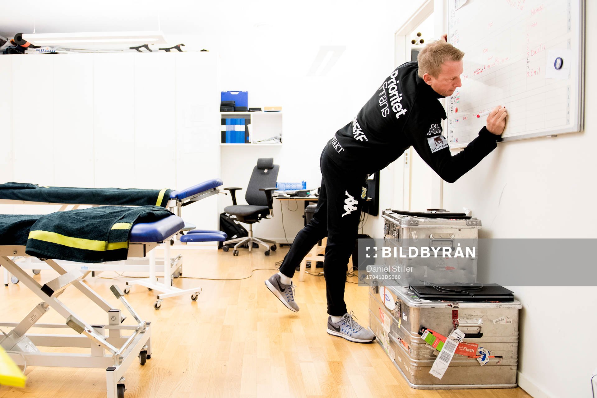 Sjukgymnast Fredrik Larsson på Kamratgården