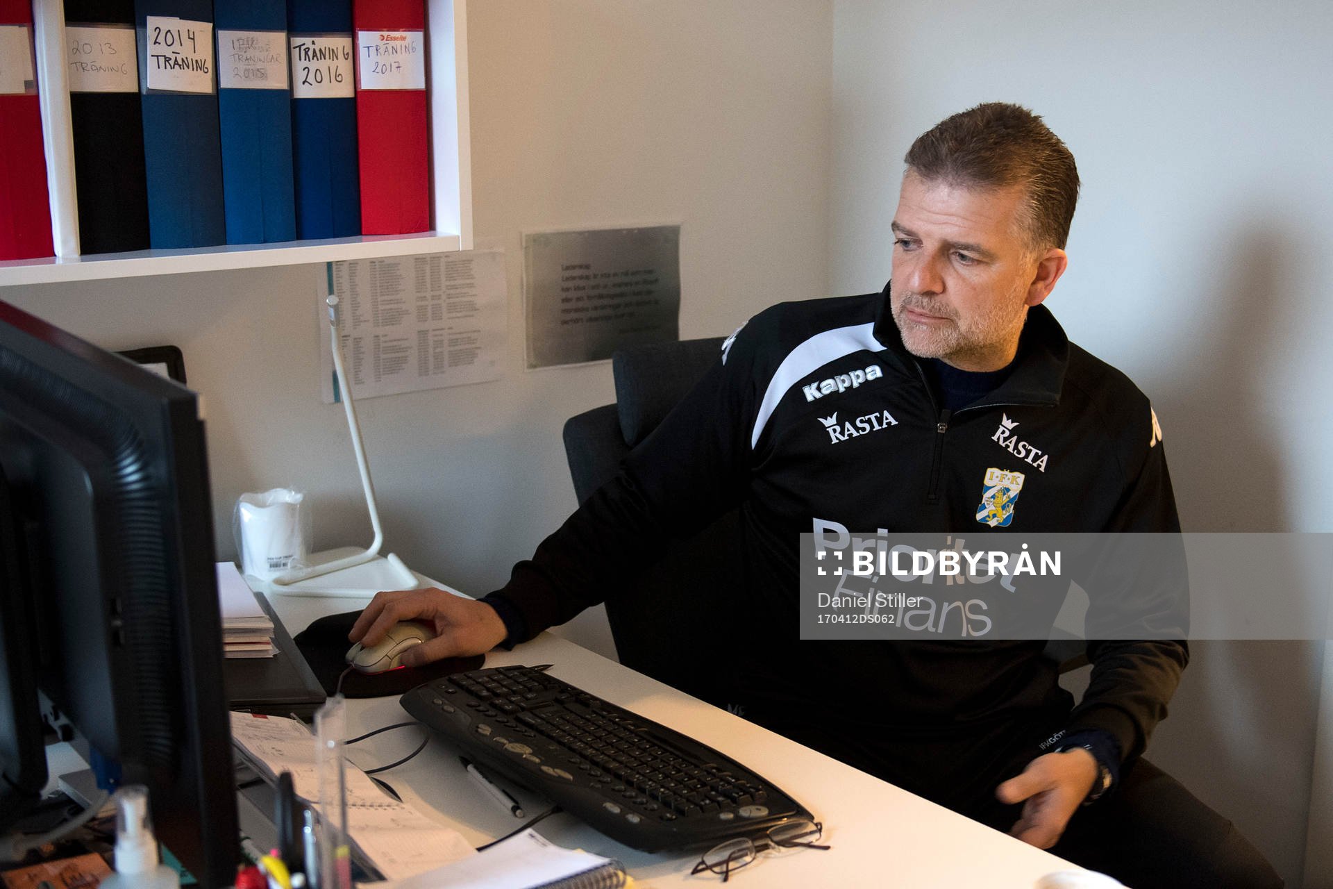 Assisterande tränare Magnus Edlund på Kamratgården