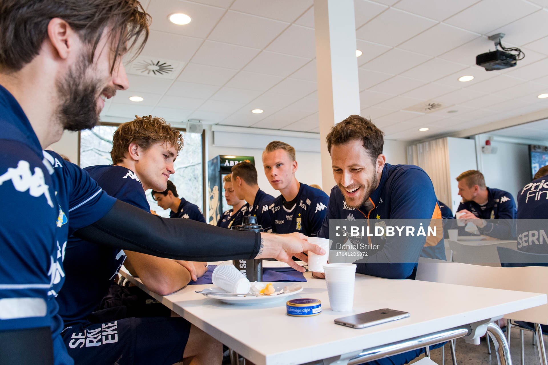 Mattias Bjärsmyr, Thomas Rogne, Pontus Dahlberg och Tobias