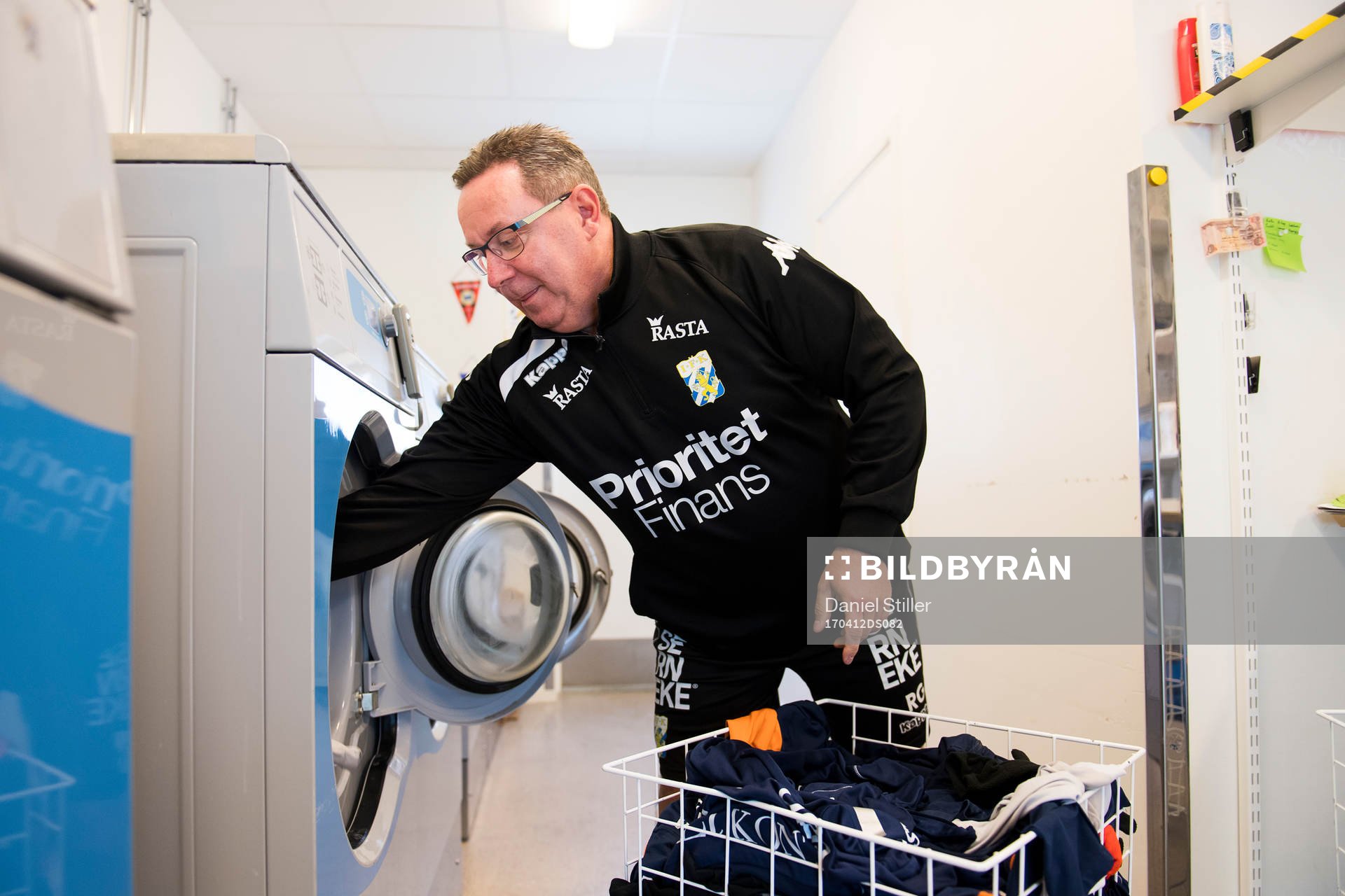 Materialförvaltare Rolf Gustavsson på Kamratgården