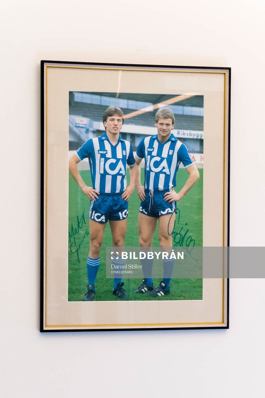 Ett foto på Mats Gren och Torbjörn Nilsson på