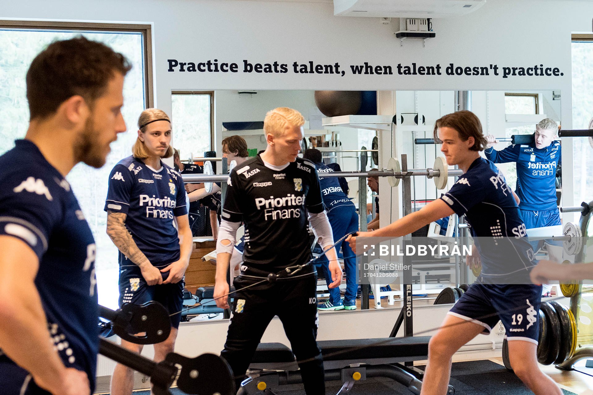 Practice beats talent, when talent doesn´t practice står
