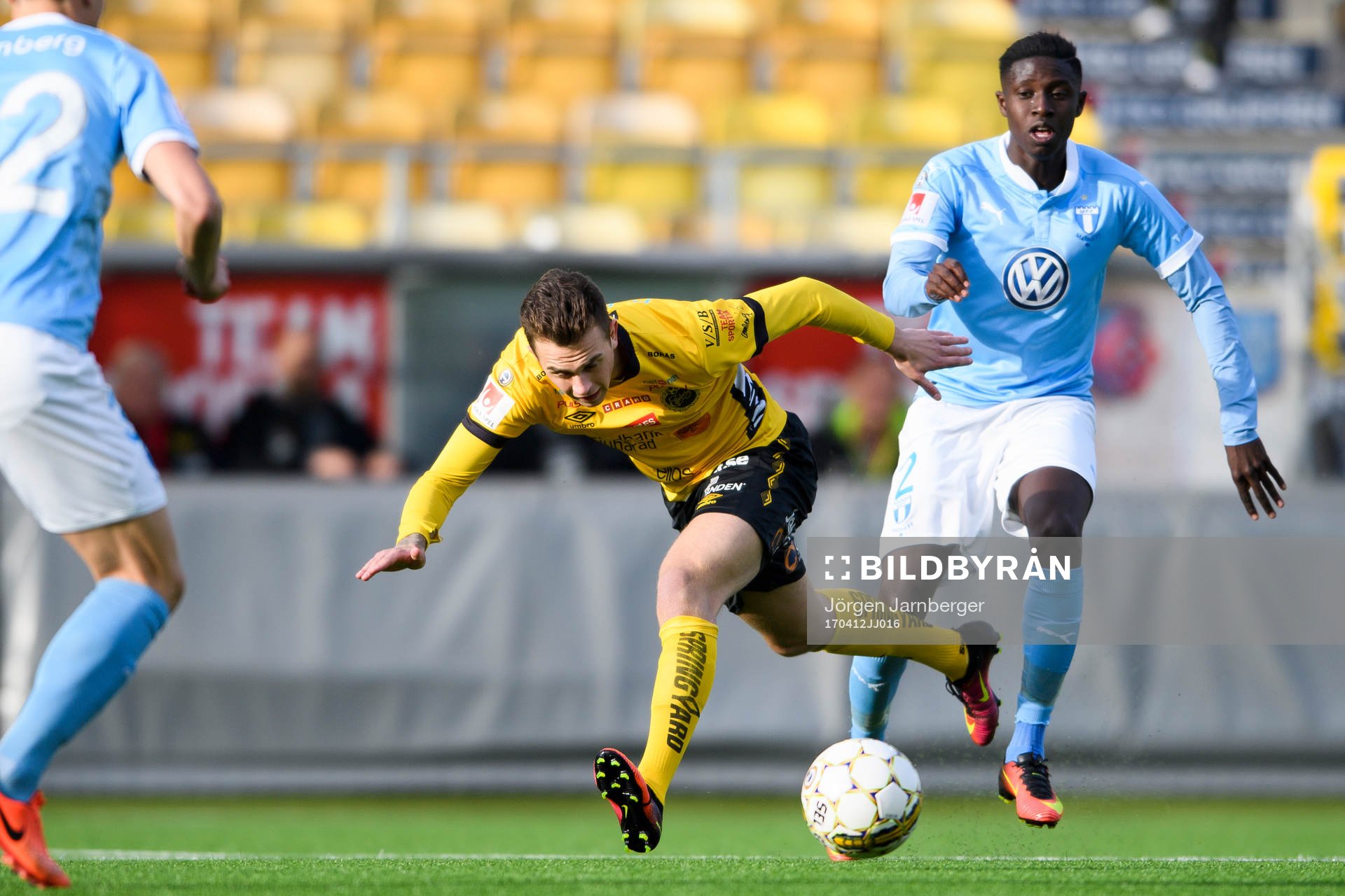 Elfsborgs Rasmus Rosenqvist och Malmö FFs Pa Konate