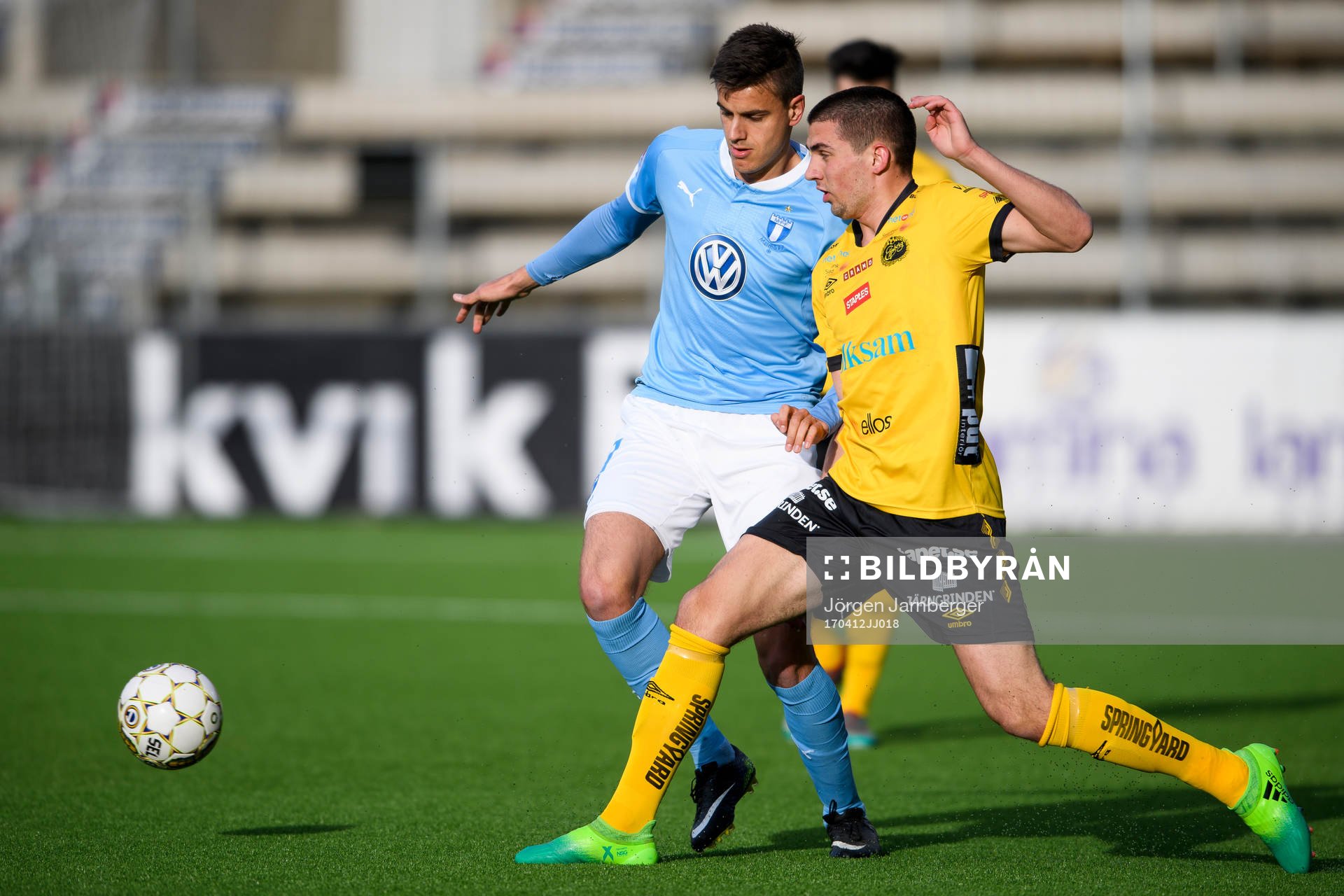 Elfsborgs Ibrahim Dresevic och Malmö FFs Alexander
