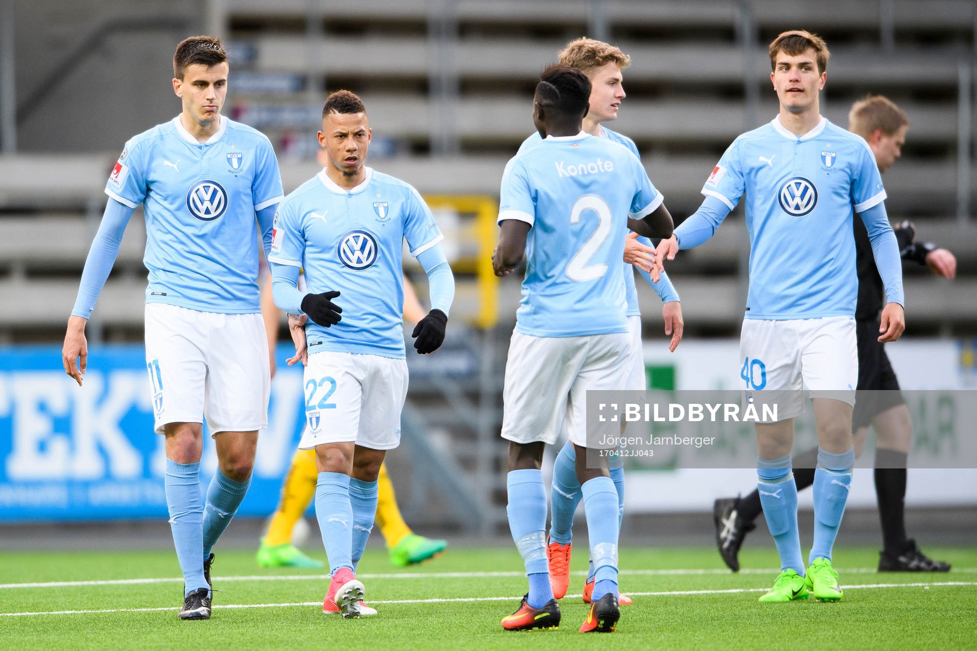 Malmö FFs Tobias Sana jublar