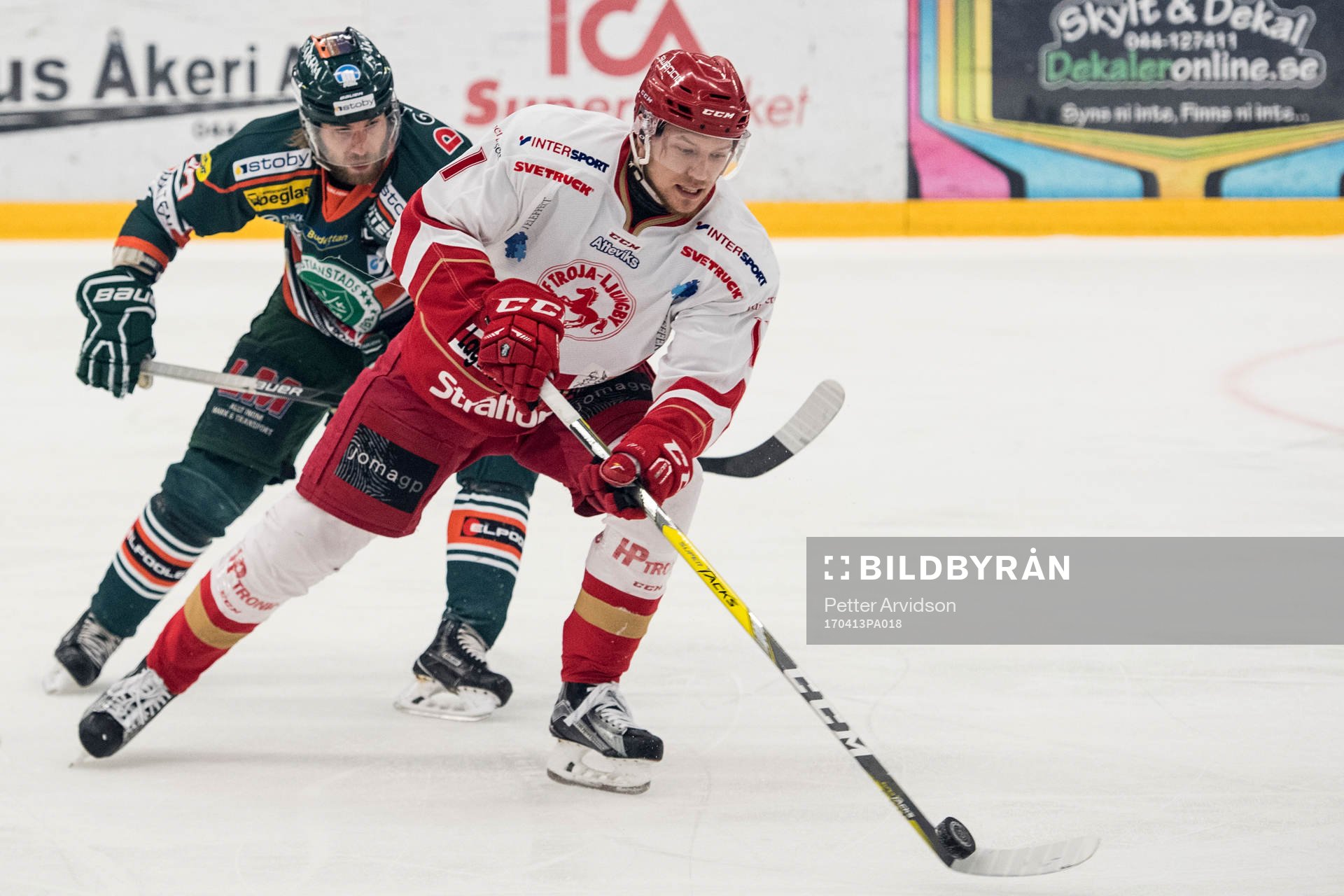 Trojas Tor Immo och Kristianstads Mikael Larsson