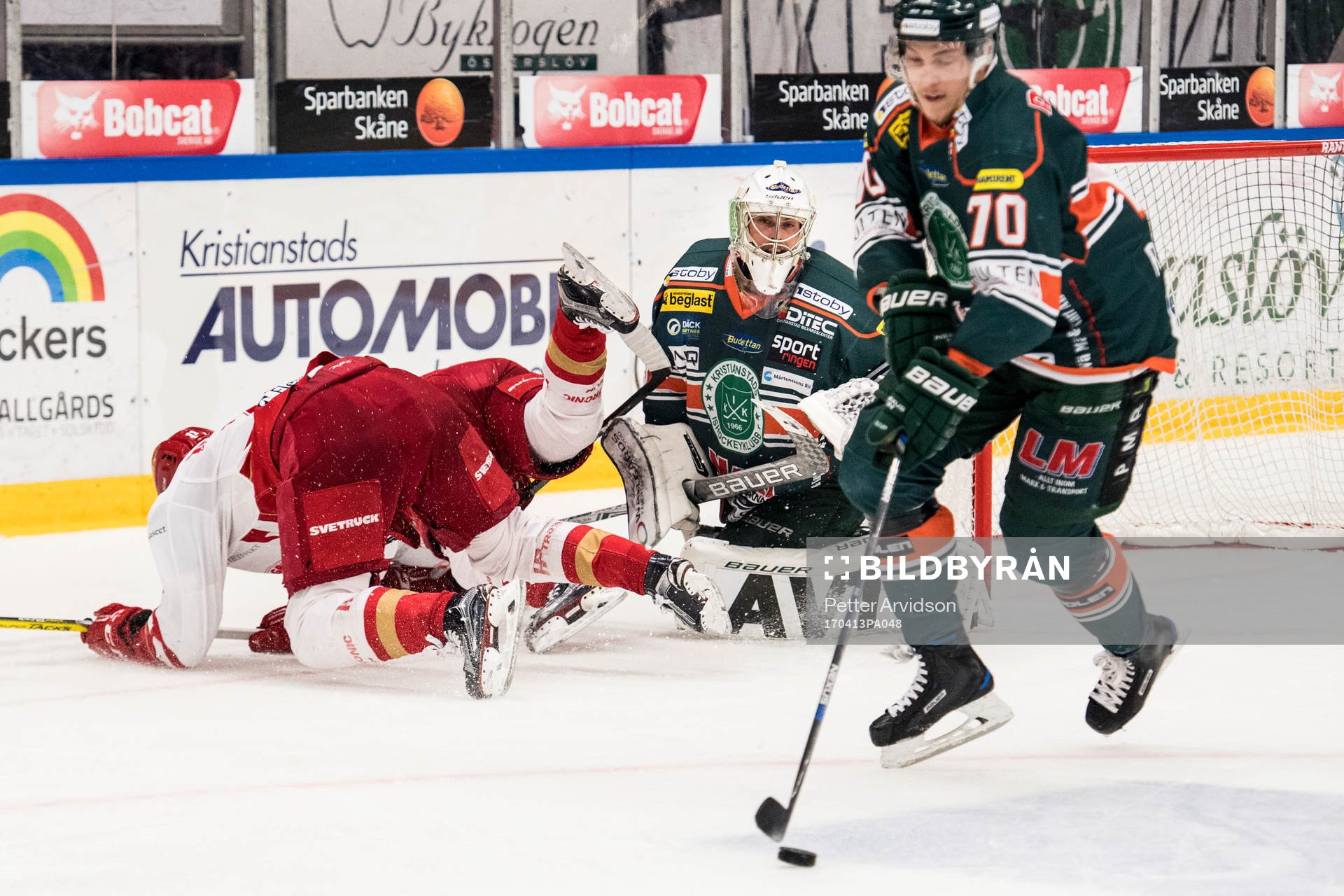 Trojas Stefan Söder och Tor Immo faller framför