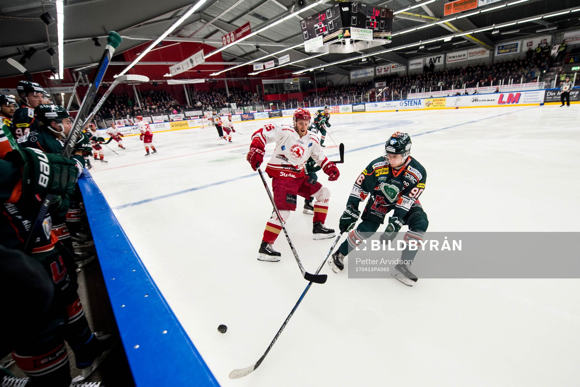 Trojas Mattias Åkesson och Kristianstads Viktor Wahlden