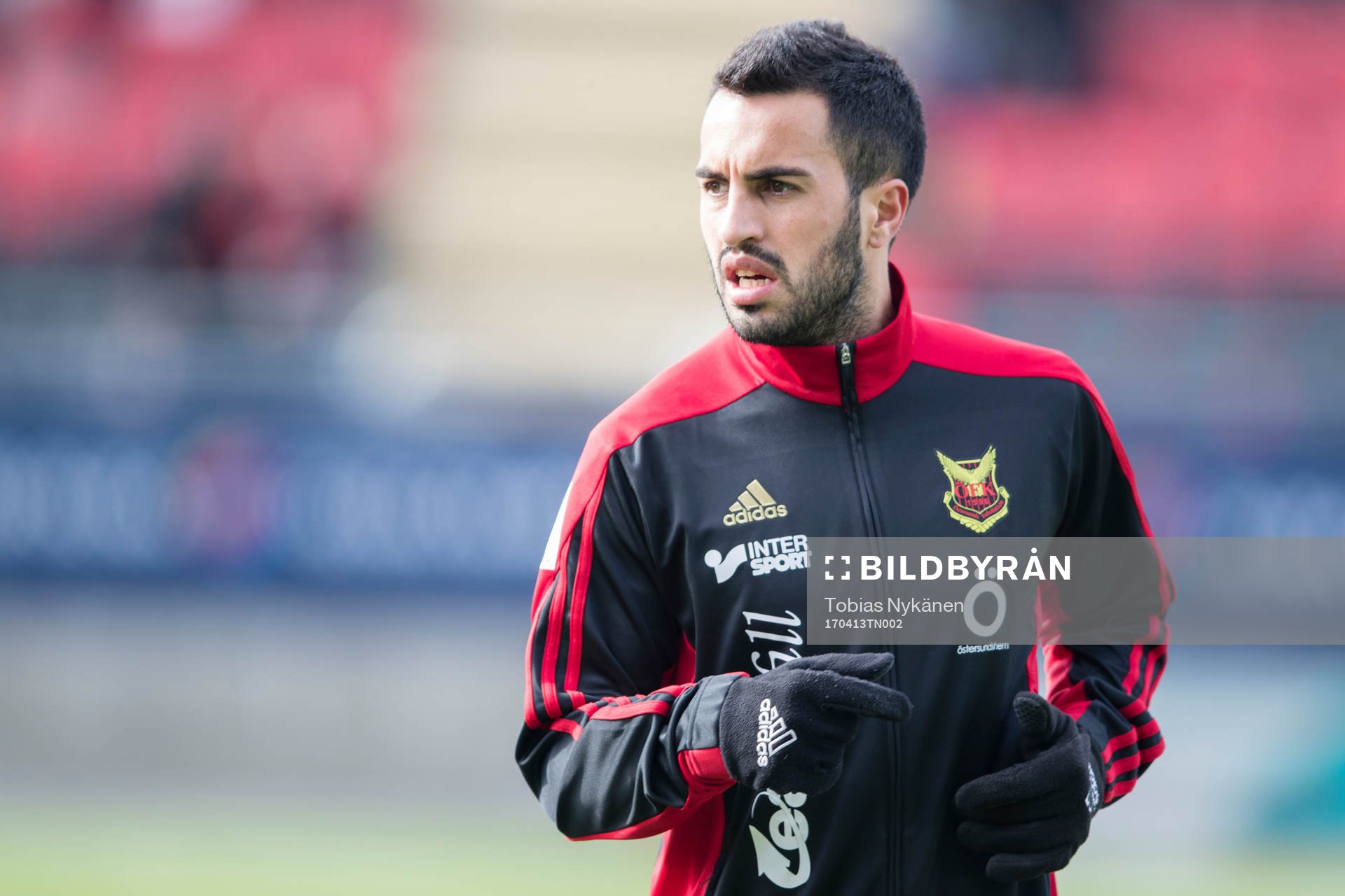 Östersunds Brwa Nouri värmer upp