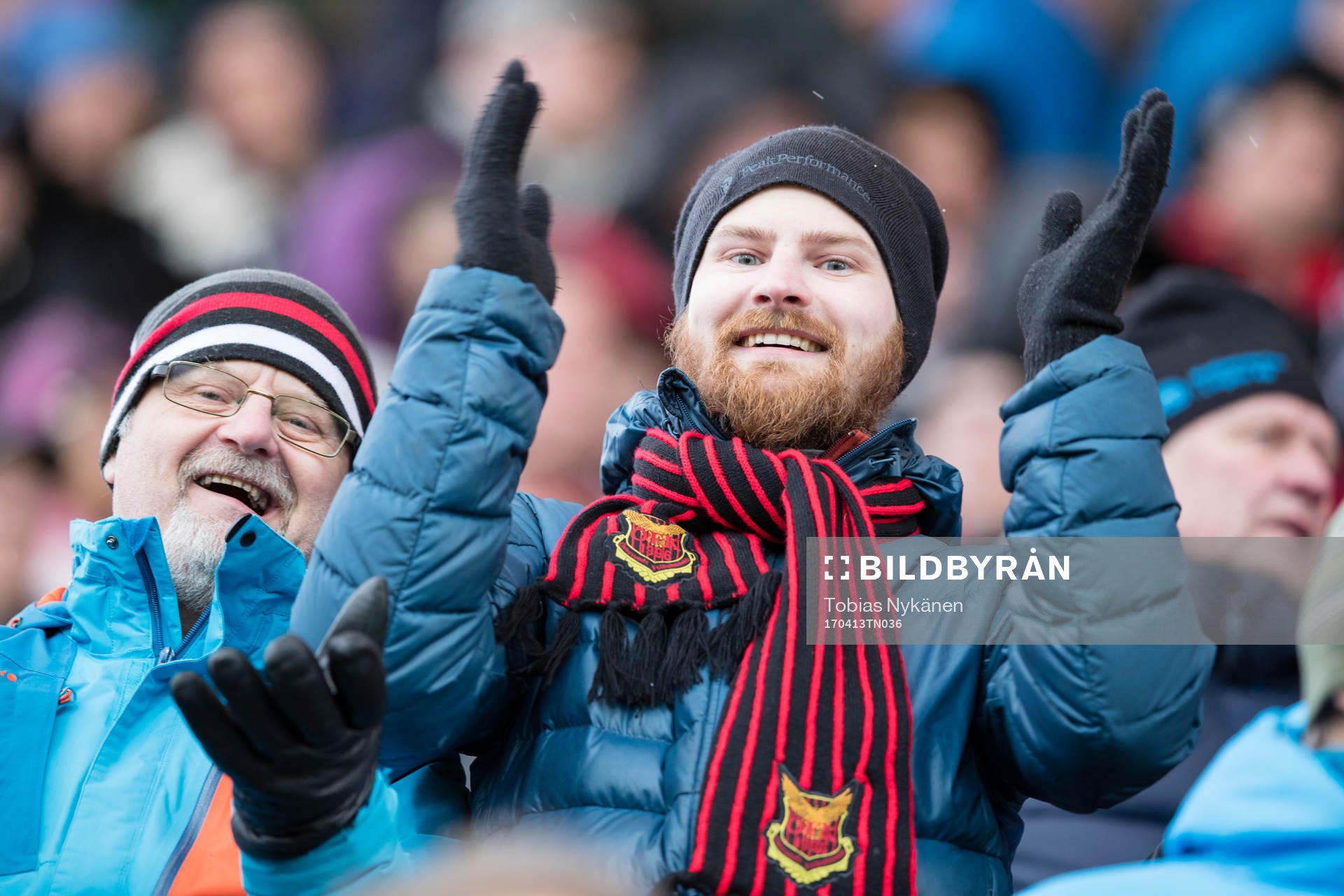 Östersunds publiken jublar