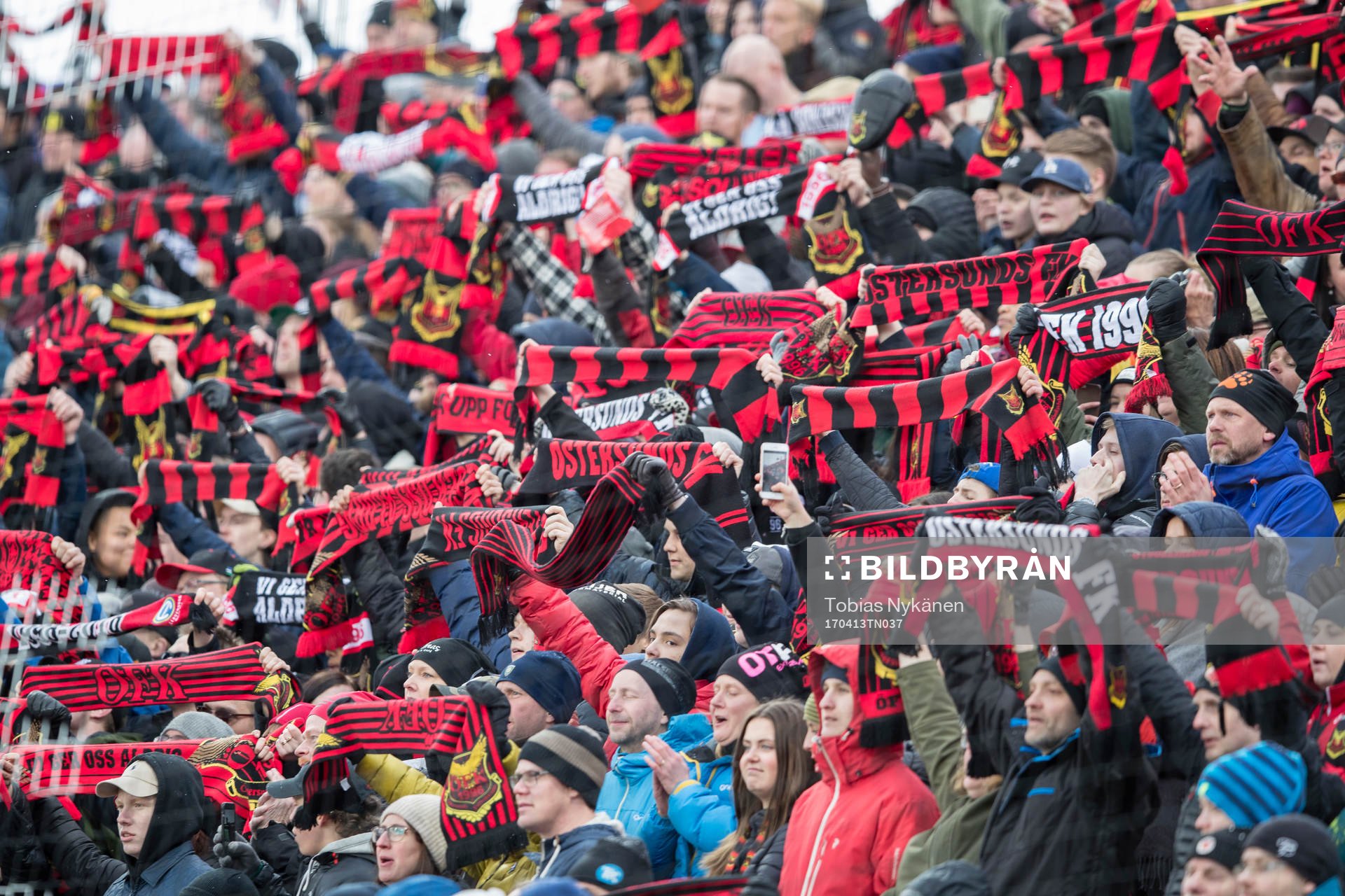 Östersunds publiken jublar