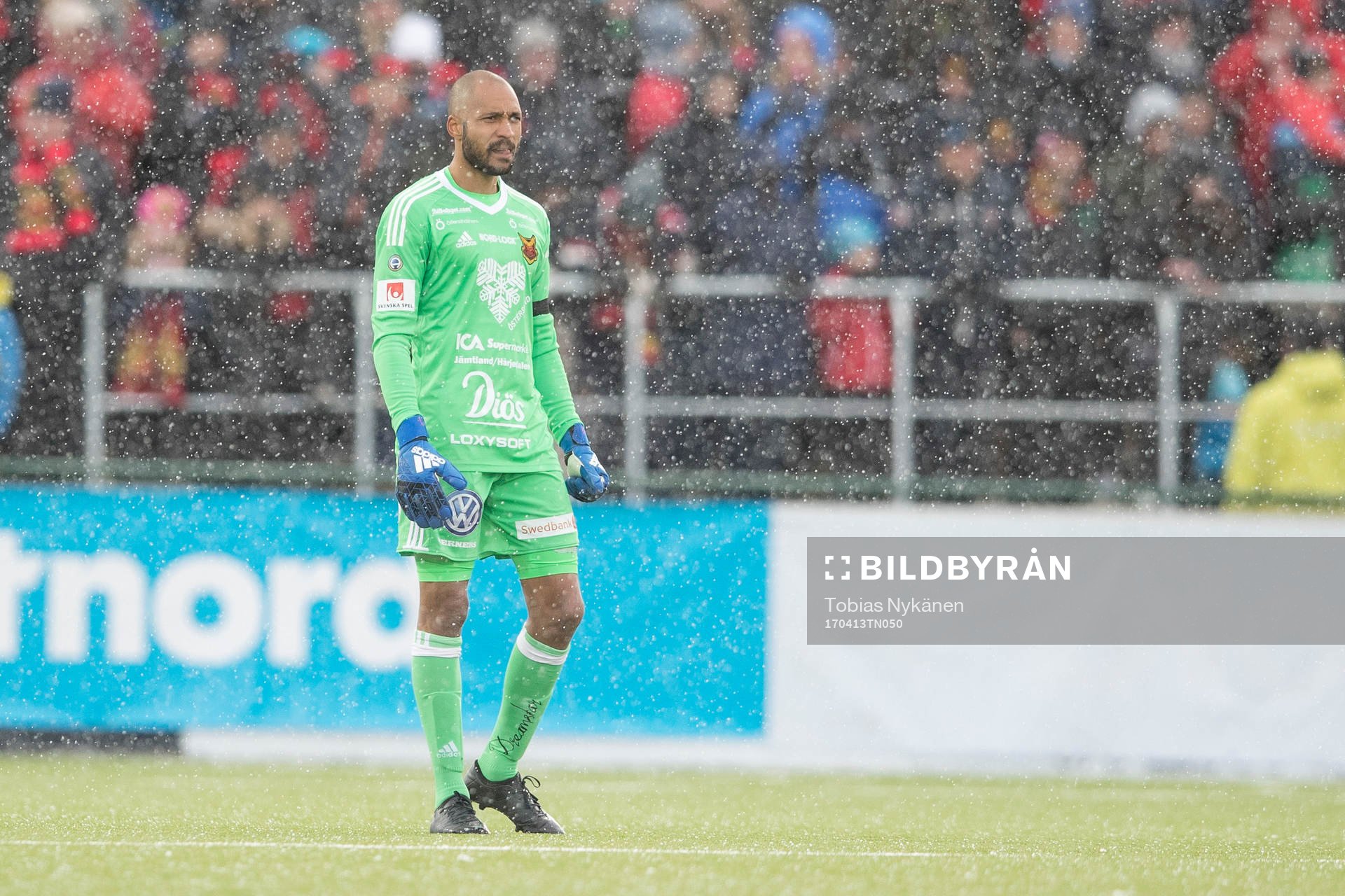 Östersunds målvakt Aly Keita