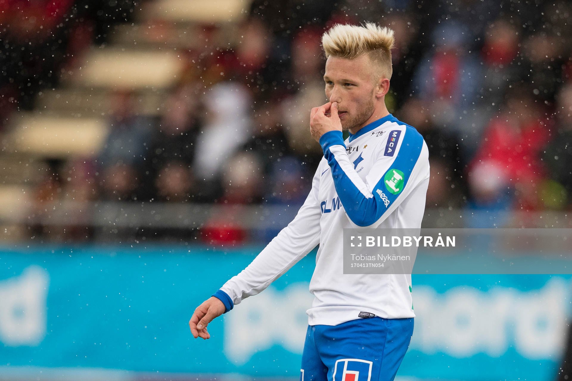 Norrköpings Nicklas Bärkroth deppar