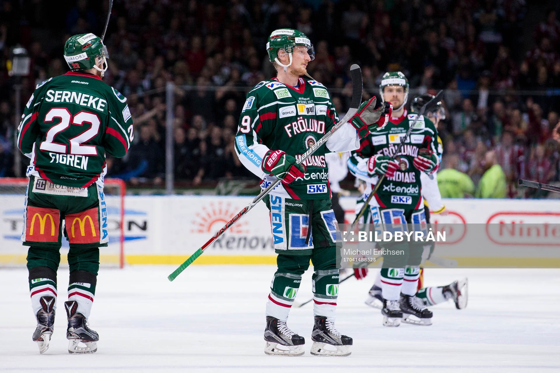 Frölundas Simon Hjalmarsson deppar