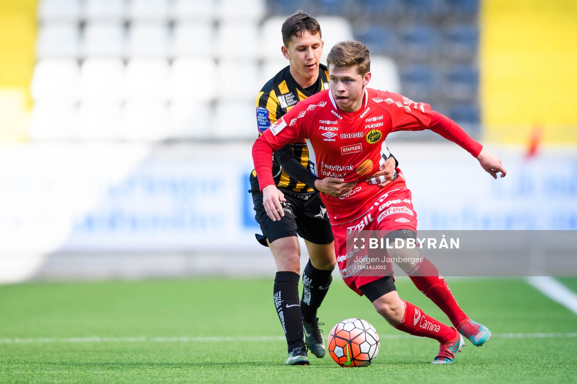 Elfsborgs Samuel Rundqvist och Häckens Emir Bosnic