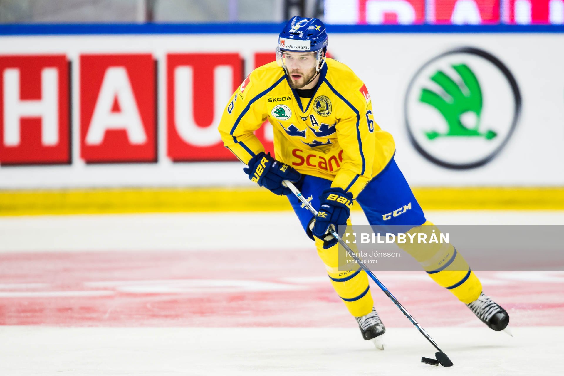 Sveriges Oscar Fantenberg i aktion