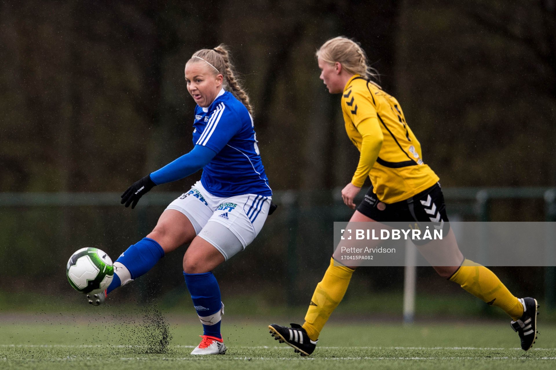 Stattenas Stephanie Petersson och Glimåkras Frida Welinder