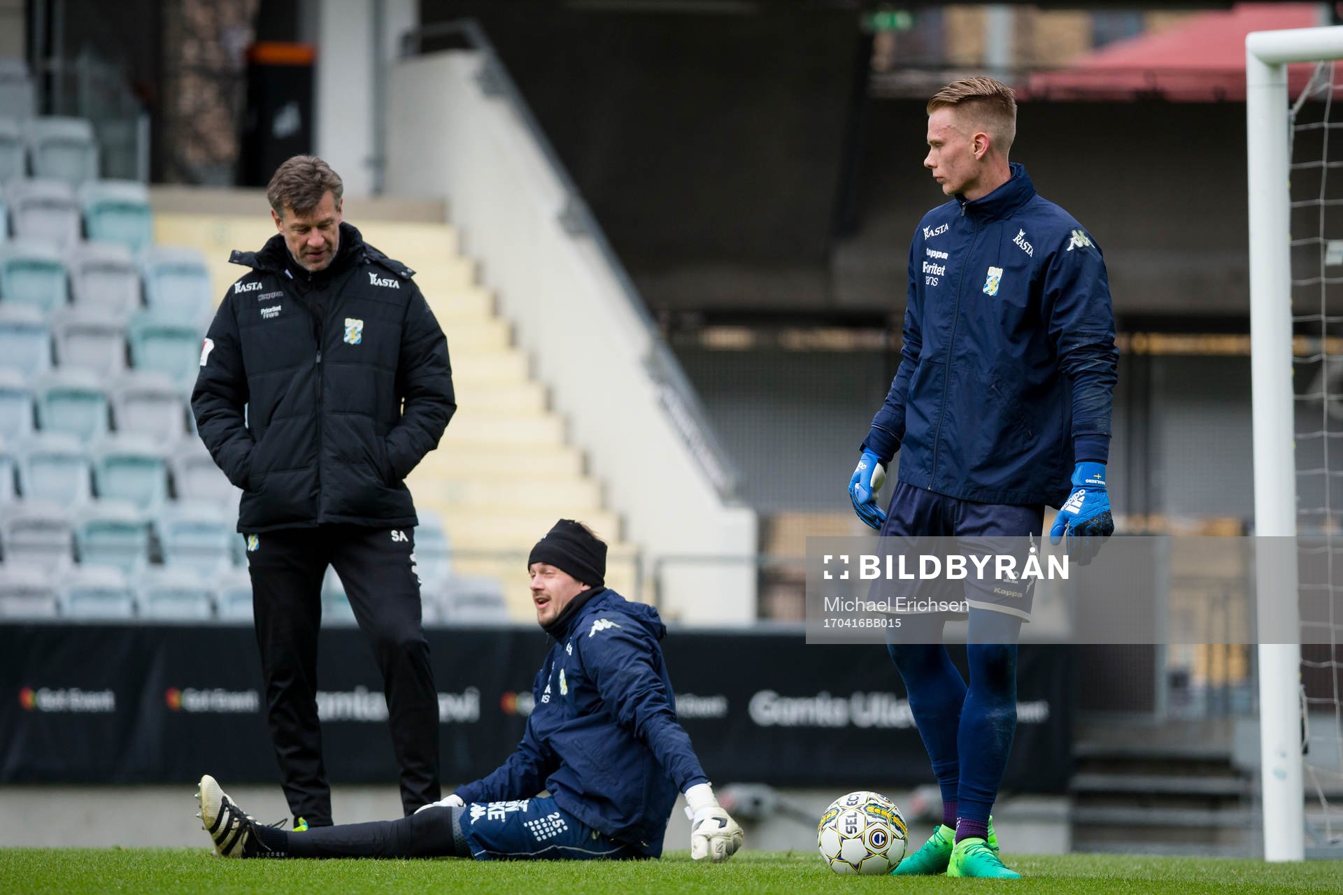 IFK Göteborgs målvaktstränare Sven Andersson, målvakt