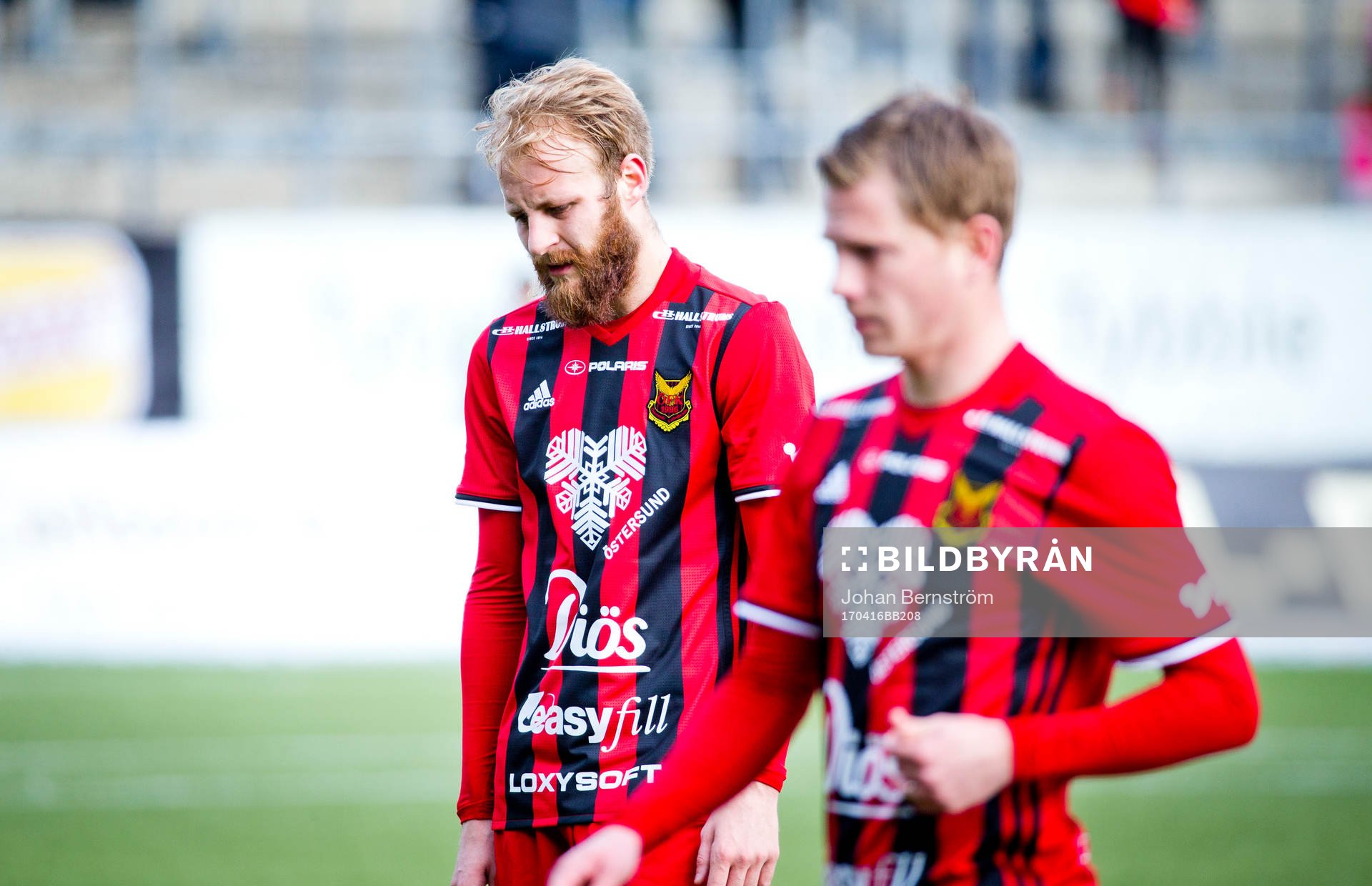 Östersunds Curtis Edwards deppar