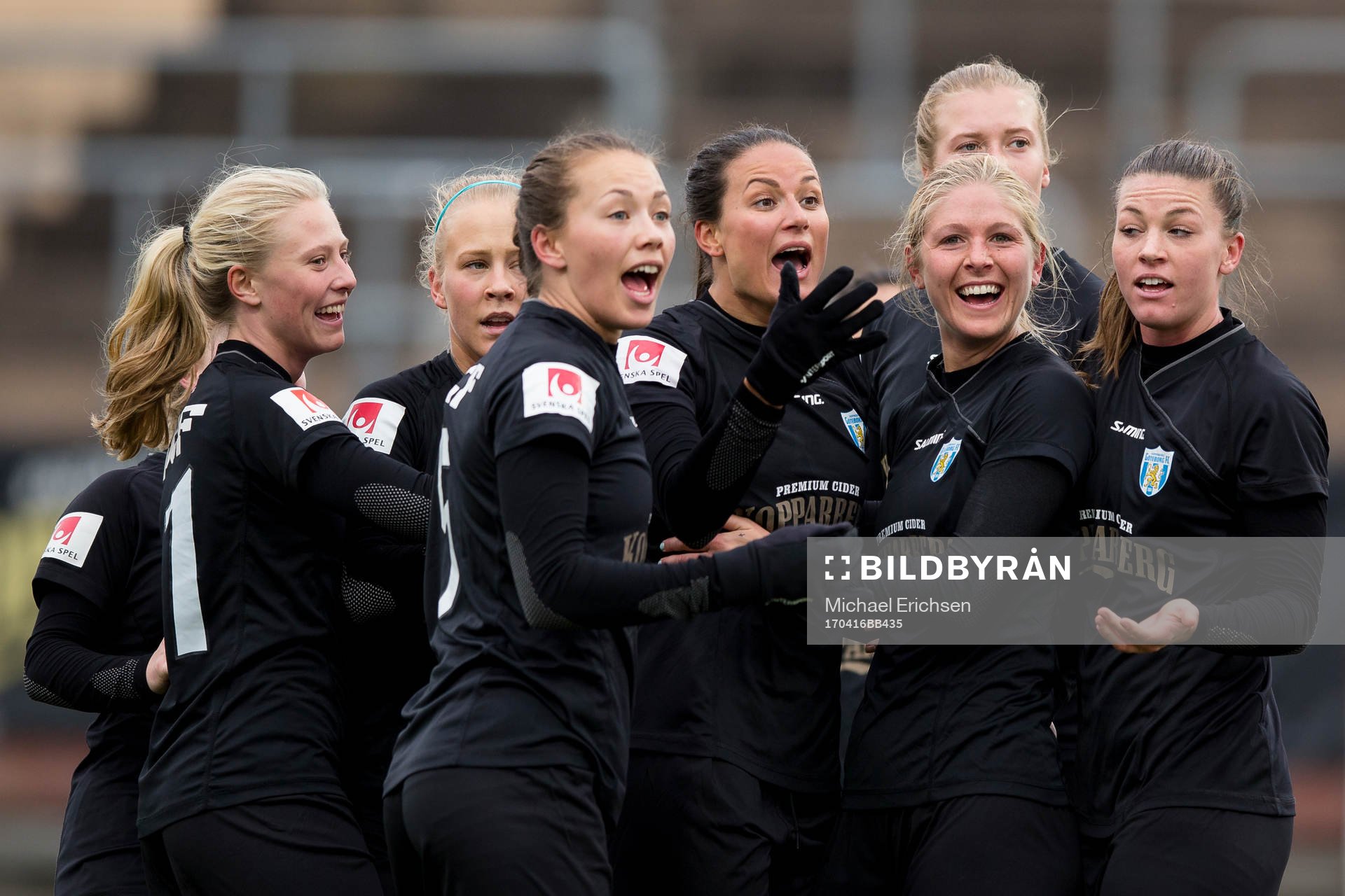 Besvikna Göteborgs spelare