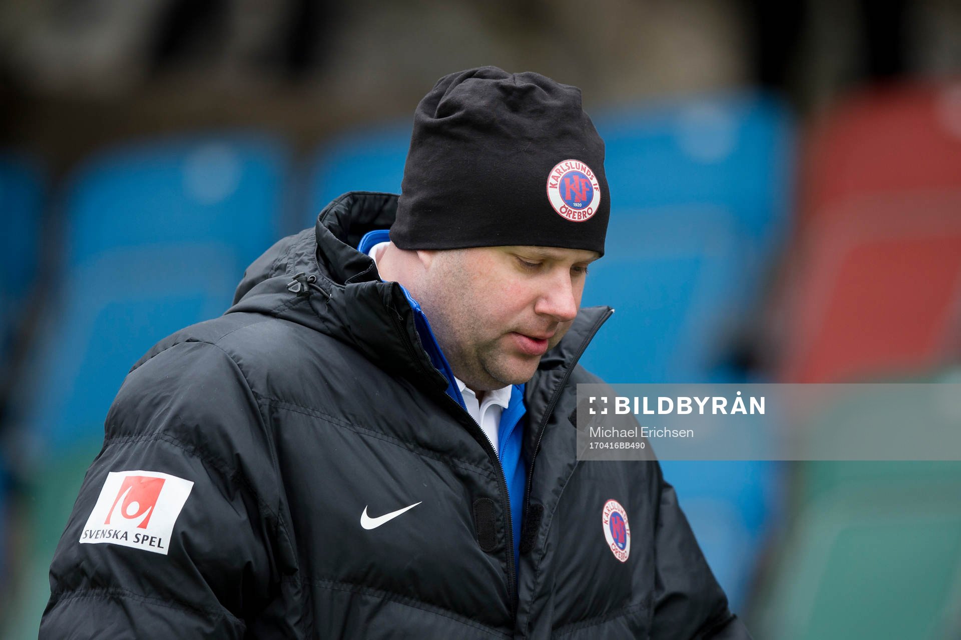 Örebros tränare Martin Skogman