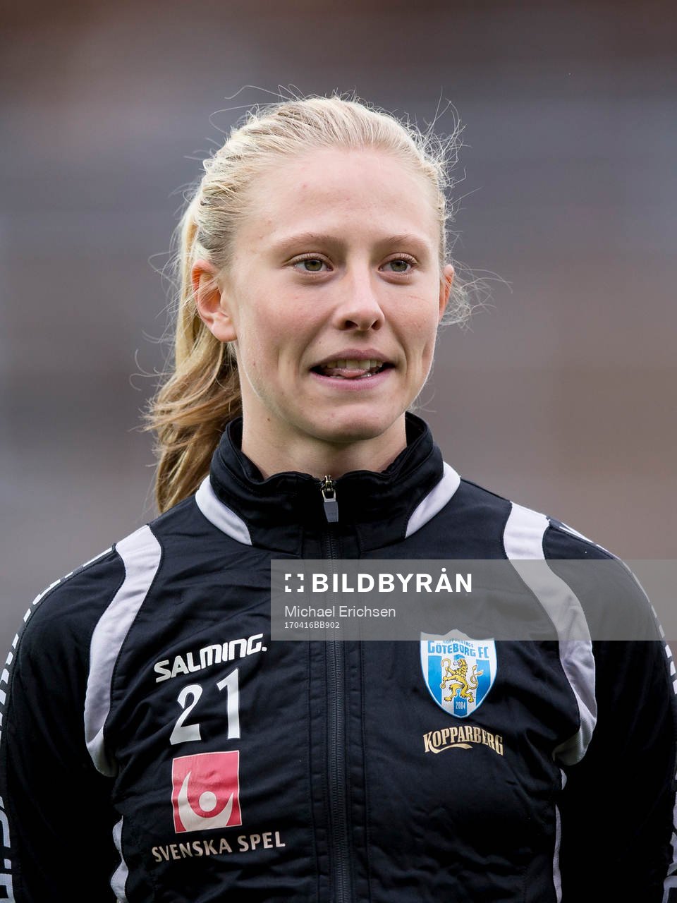 Göteborgs Rebecka Blomqvist på line up innan