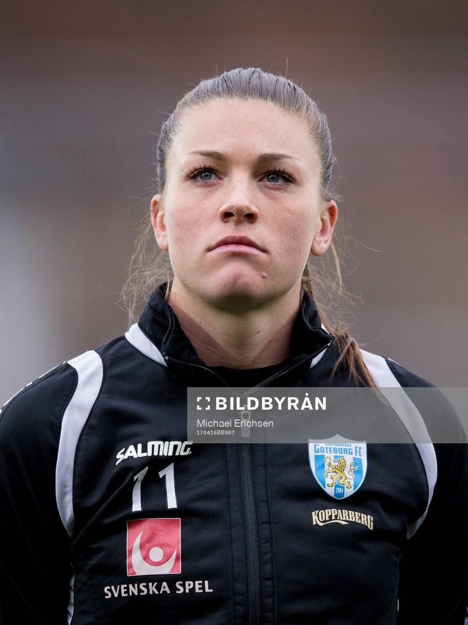 Göteborgs Pauline Hammarlund på line up innan
