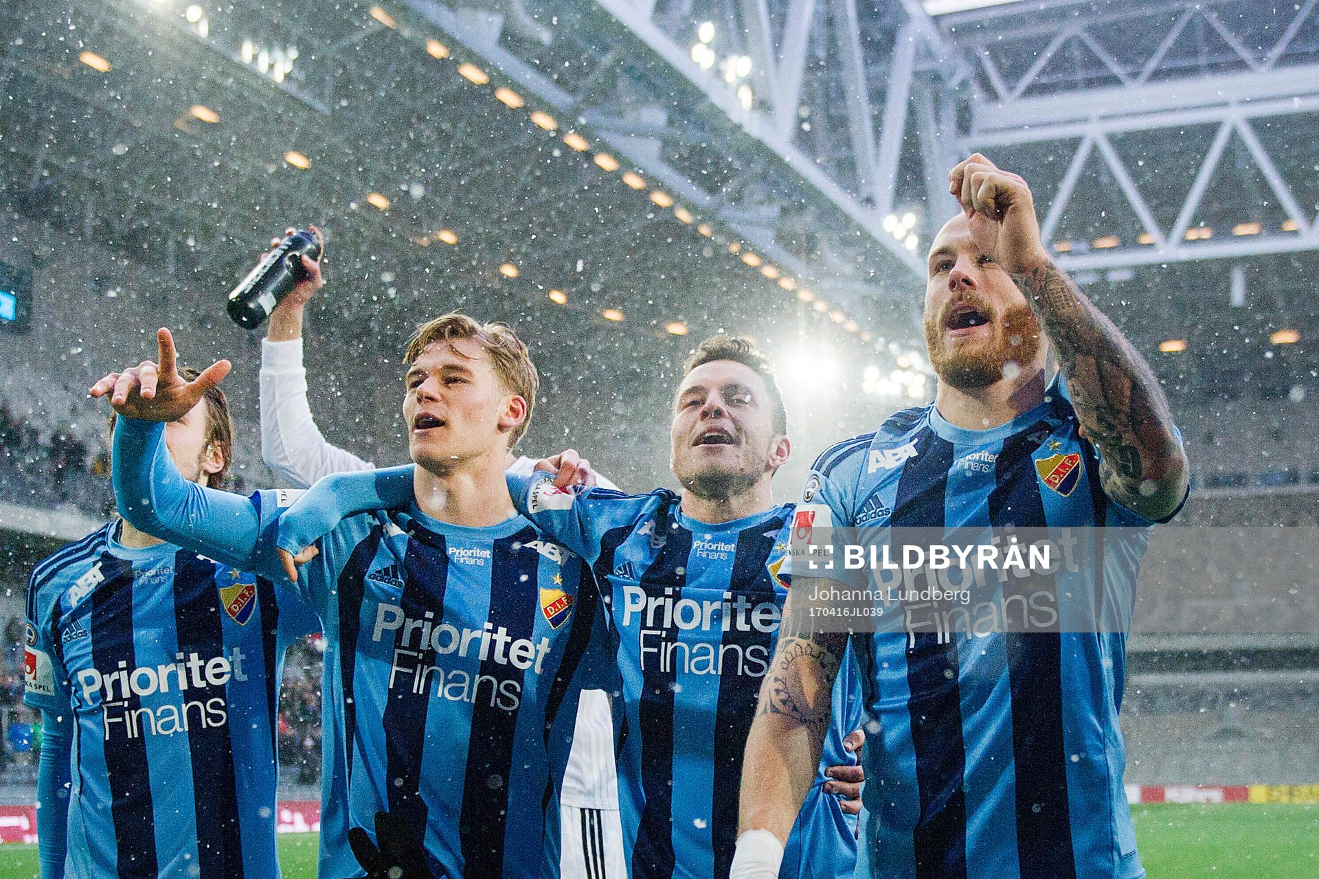 Djurgårdens Felix Beijmo, Kerim Mrabti , Magnus Eriksson