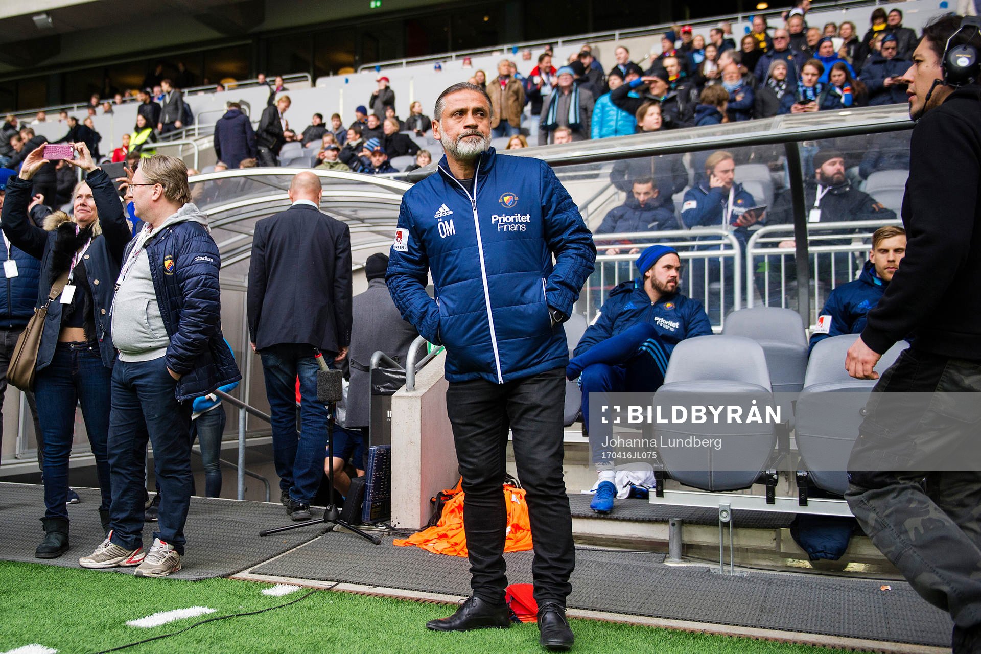 Djurgårdens tränare Özcan Melkemichel