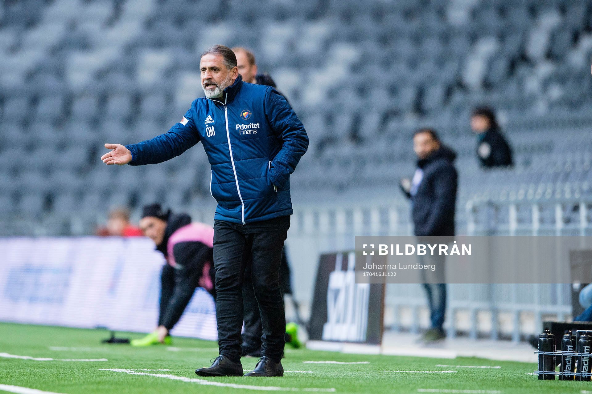 Djurgårdens tränare Özcan Melkemichel