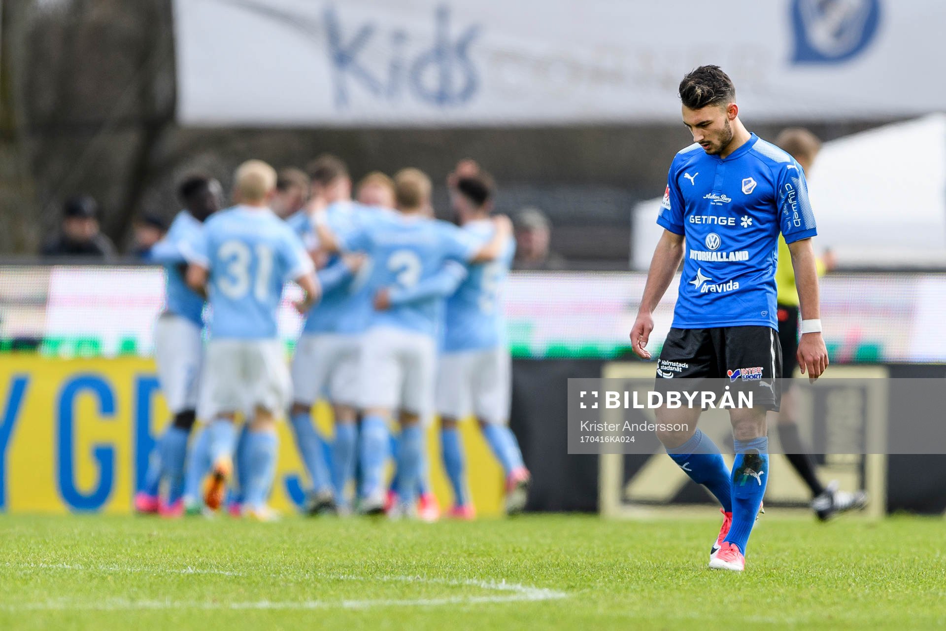 Halmstads Sead Haksabanovic deppar