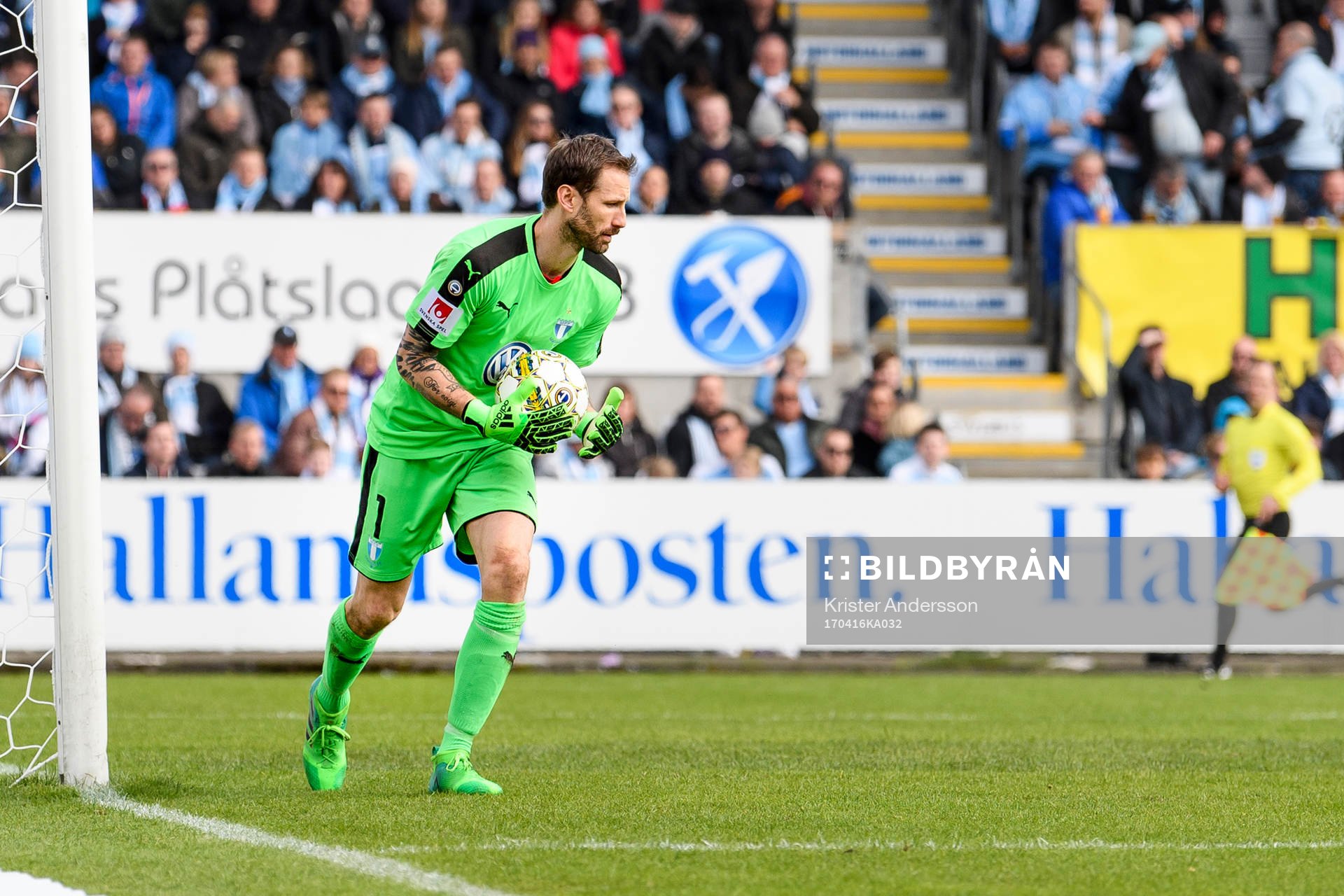 Malmö FFs målvakt Johan Wiland