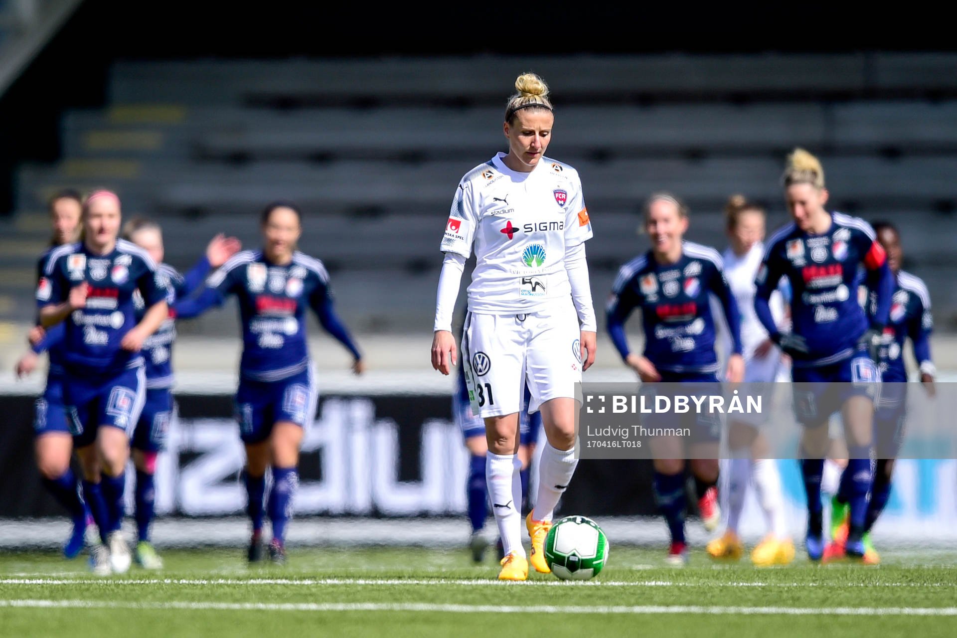 Rosengårds Anja Mittag deppar
